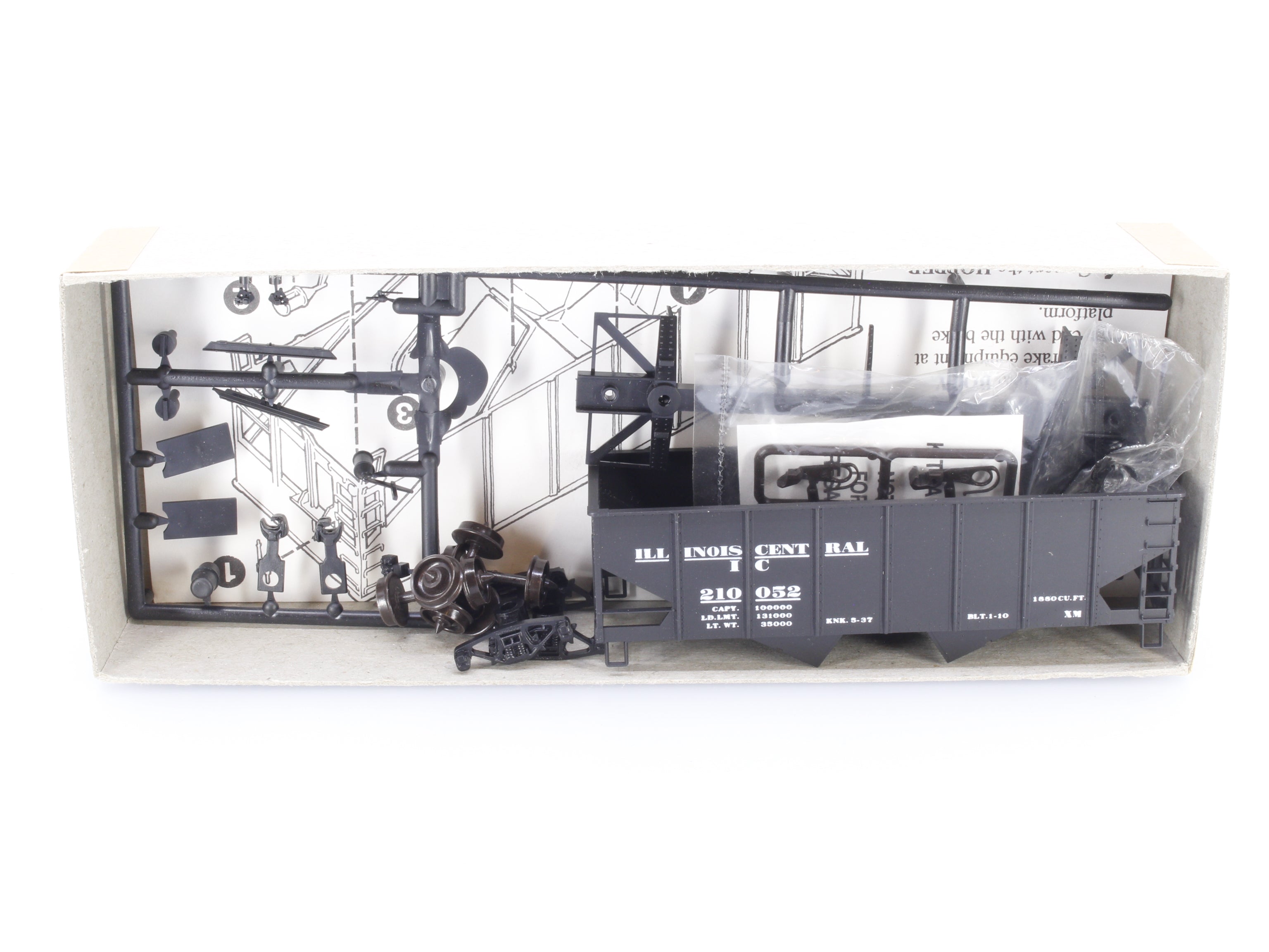 Accurail 2518 HO USRA 55 Ton Hopper Illinois Central (IC) 210052