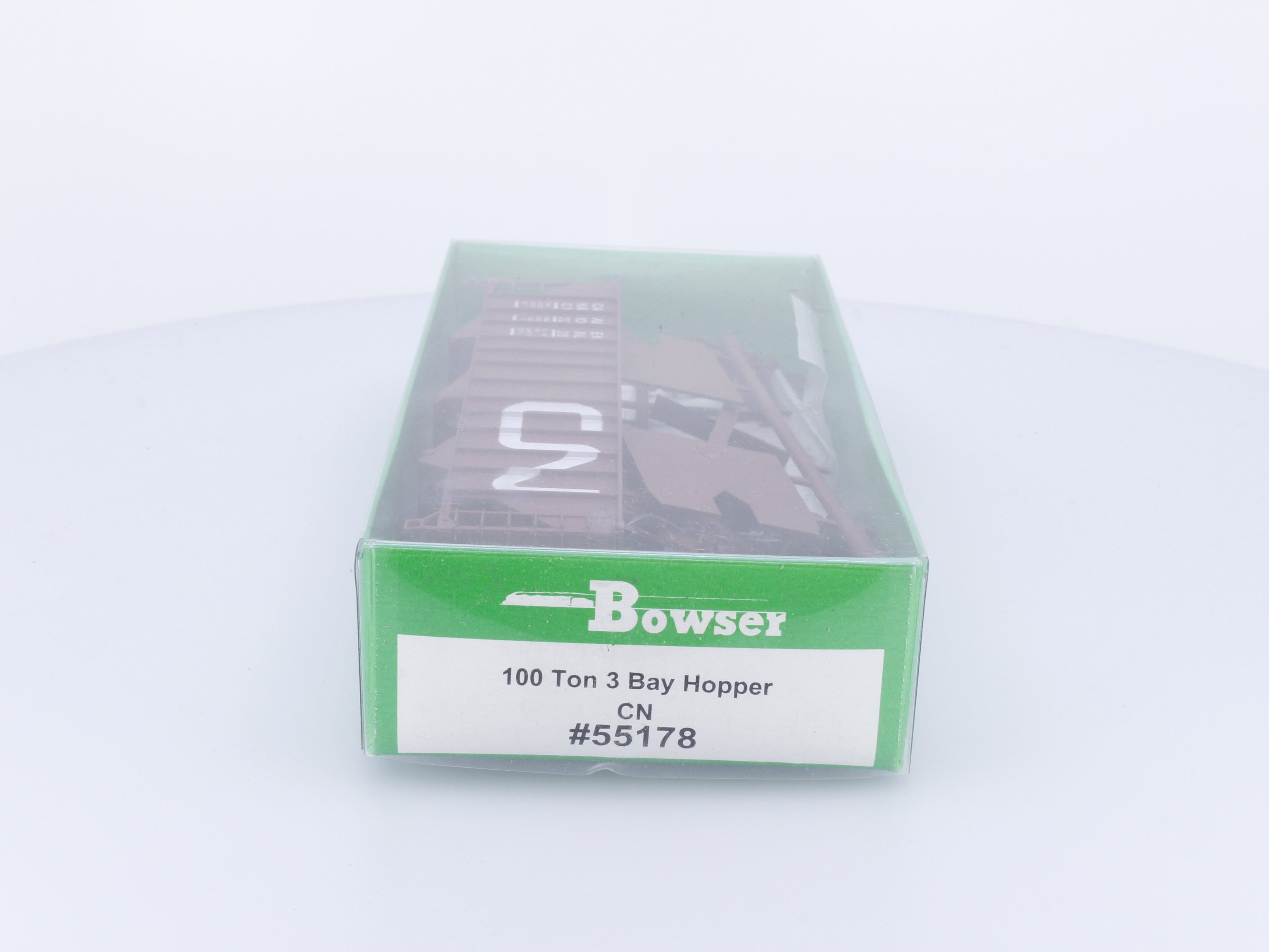 Bowser 55178 HO 100 Ton 3-Bay Hopper Canadian National (CN) 326281