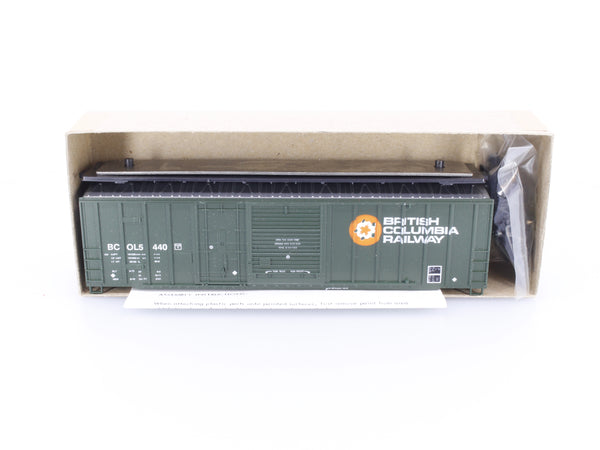 Roundhouse 01936 HO 50' FMC Combo Door Box Car BC Rail (BCOL) 5440