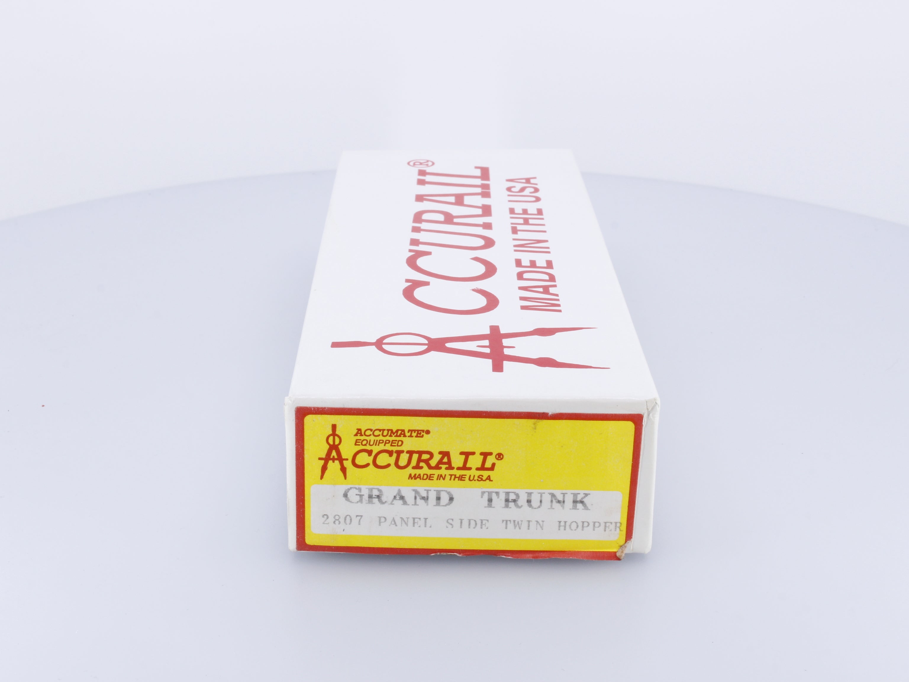 Accurail 2807 HO Panel Side Twin Hopper Grand Trunk Western (GTW) 107609