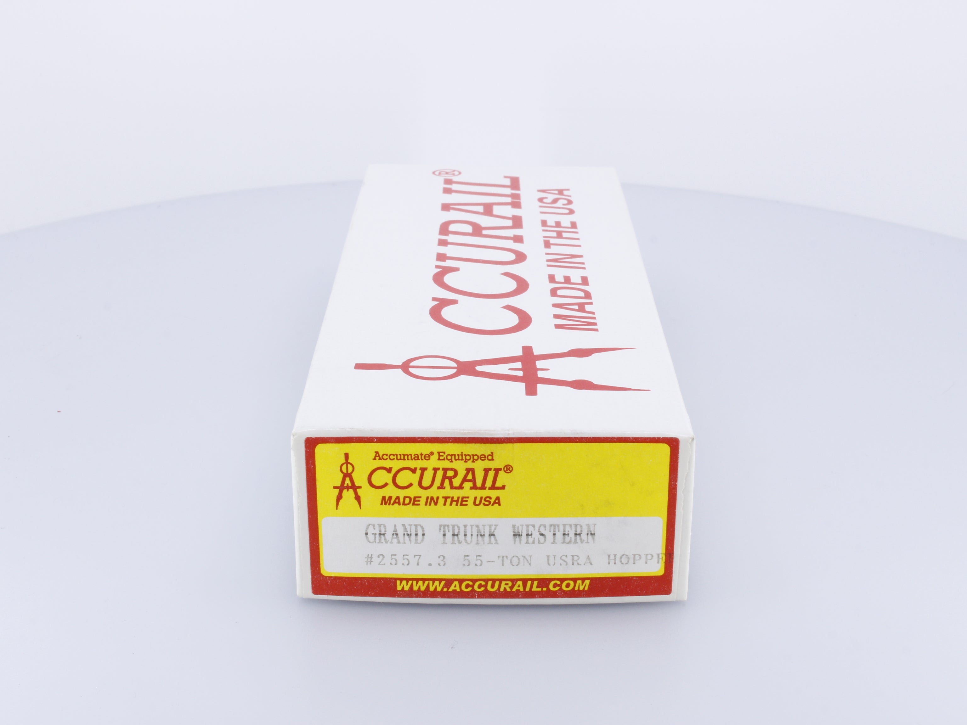 Accurail 2557.3 HO 55 Ton USRA Hopper Grand Trunk Western (GTW) 107256
