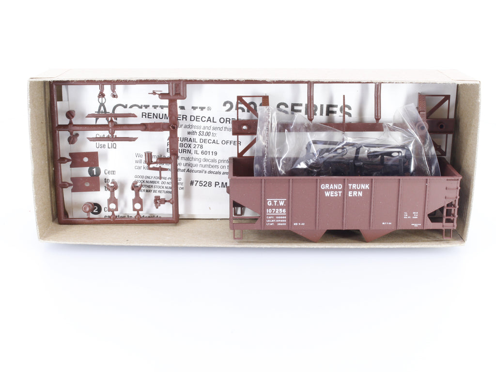 Accurail 2557.3 HO 55 Ton USRA Hopper Grand Trunk Western (GTW) 107256
