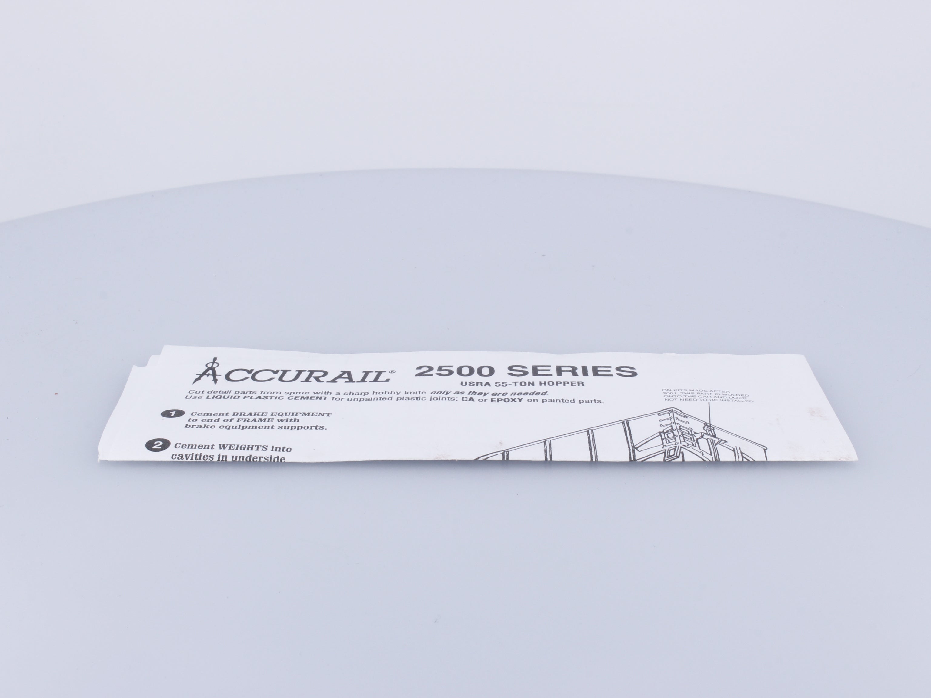 Accurail 2557.3 HO 55 Ton USRA Hopper Grand Trunk Western (GTW) 107256