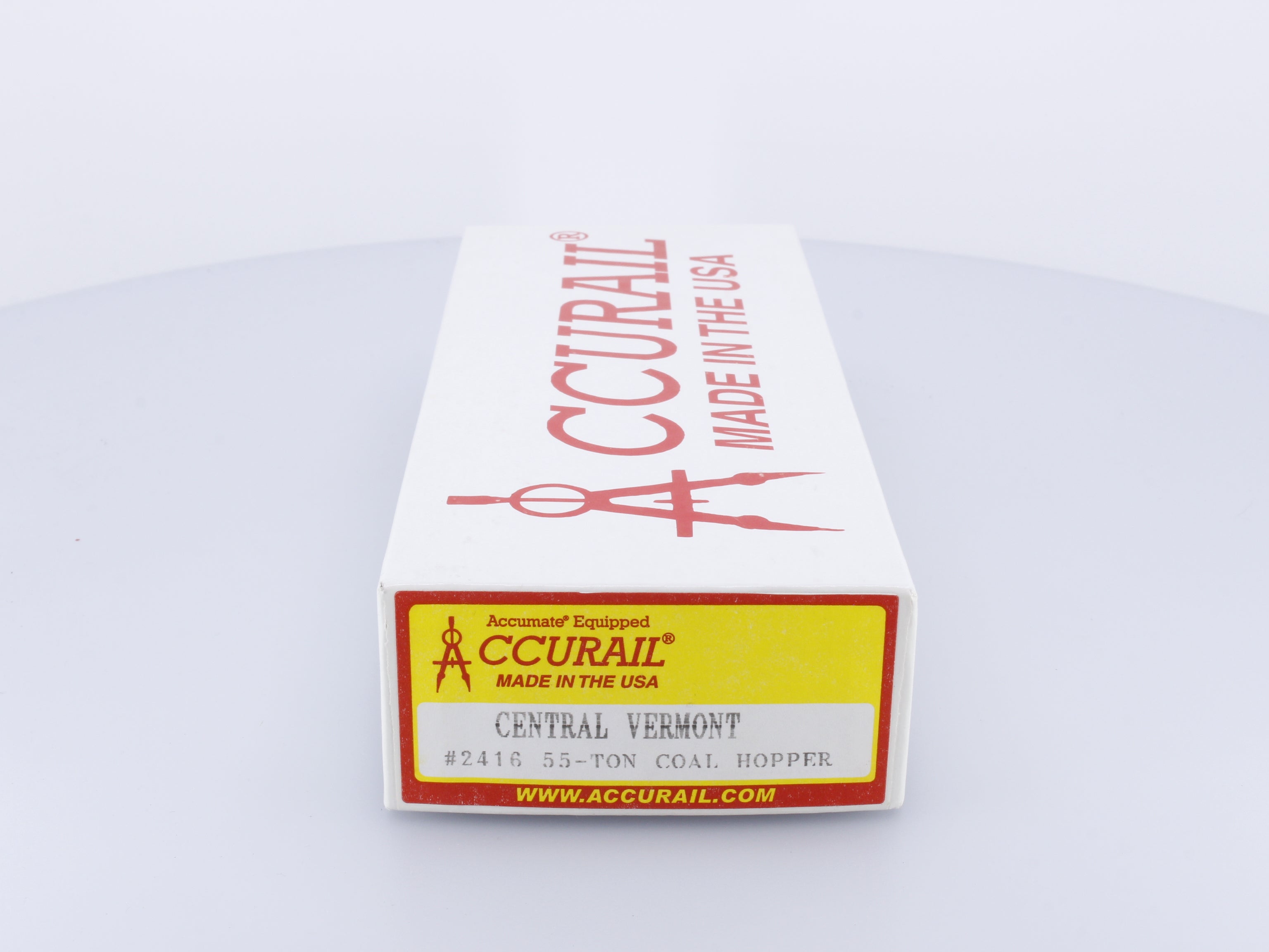 Accurail 2416 HO 55 Ton Coal Hopper Central Vermont (CV) 30024