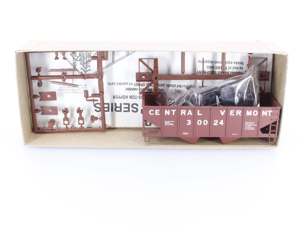 Accurail 2416 HO 55 Ton Coal Hopper Central Vermont (CV) 30024
