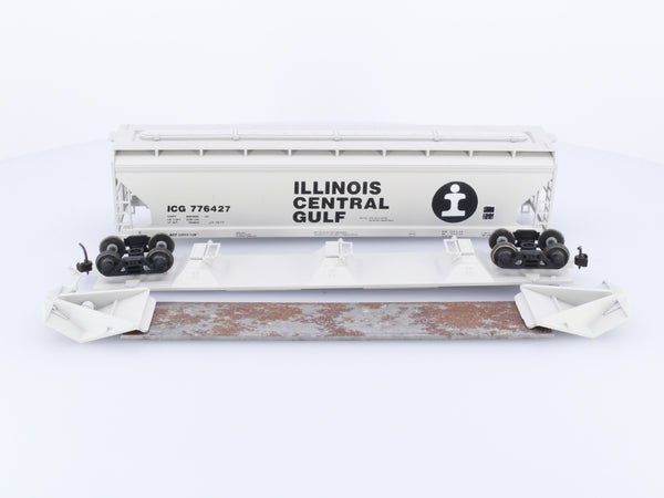 Accurail 2009 HO ACF 3-Bay Covered Hopper Illinois Central Gulf (ICG) 776427