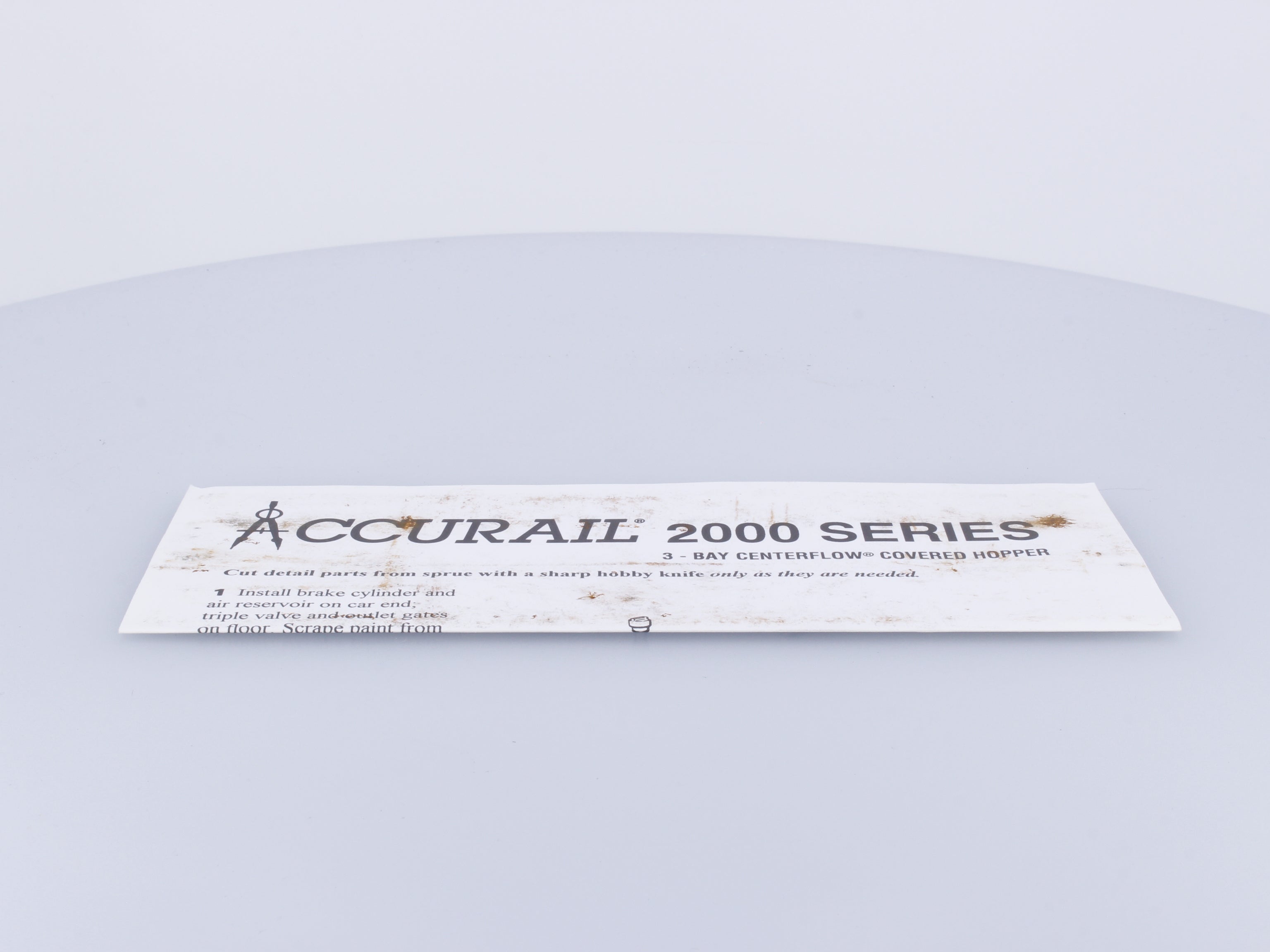Accurail 2004 HO ACF 3-Bay Covered Hopper Wisconsin Central (WC) 82800