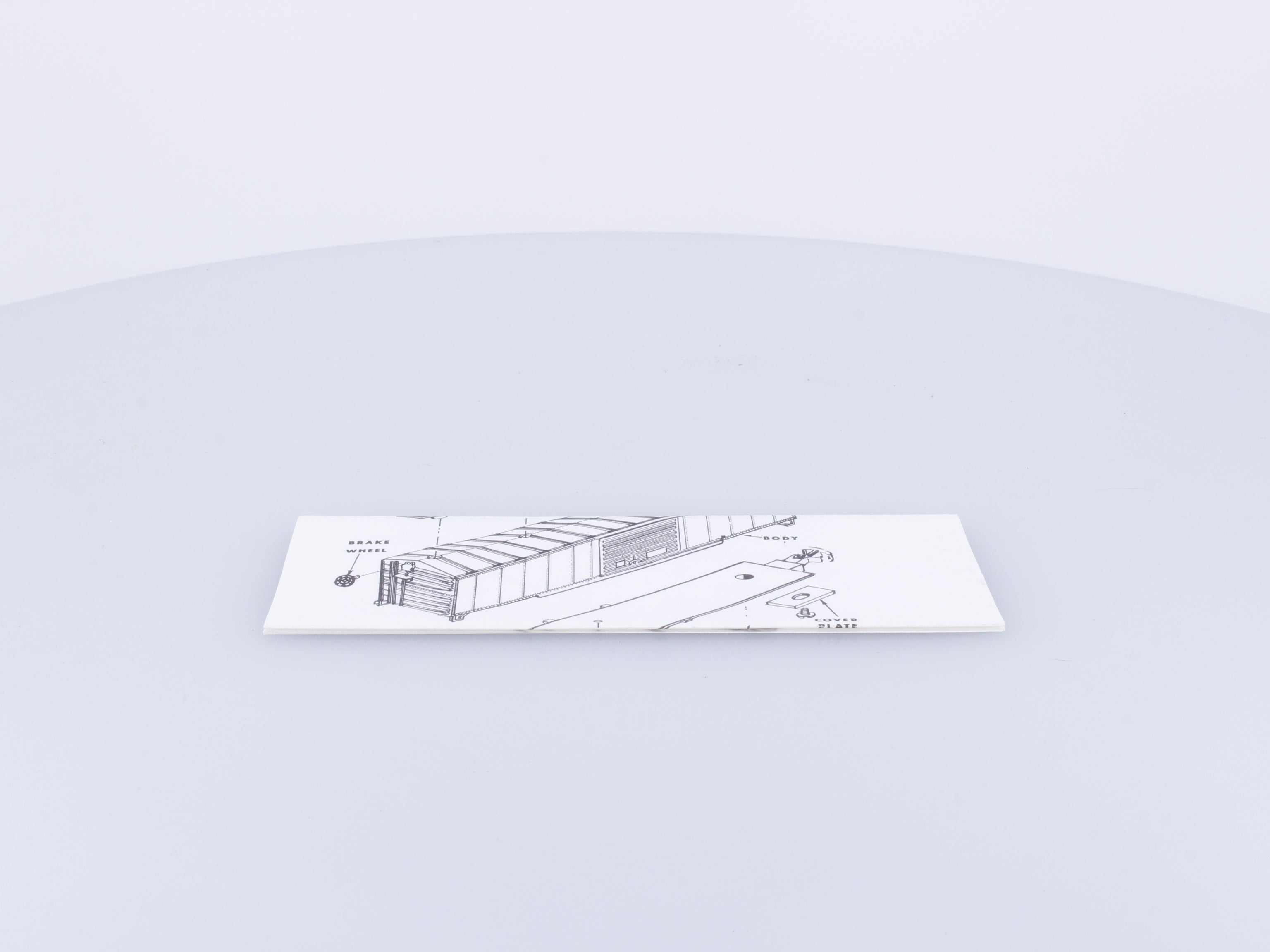 Roundhouse 01265 HO 50' Plug Door Box Car BC Rail (BCOL) 4553