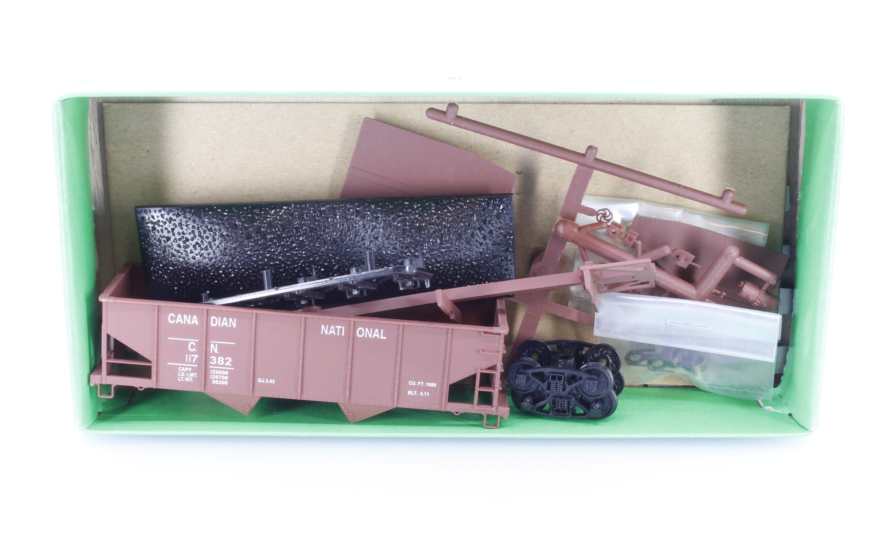 Bowser 56216 HO GLa 2 Bay Hopper Canadian National (CN) 117382