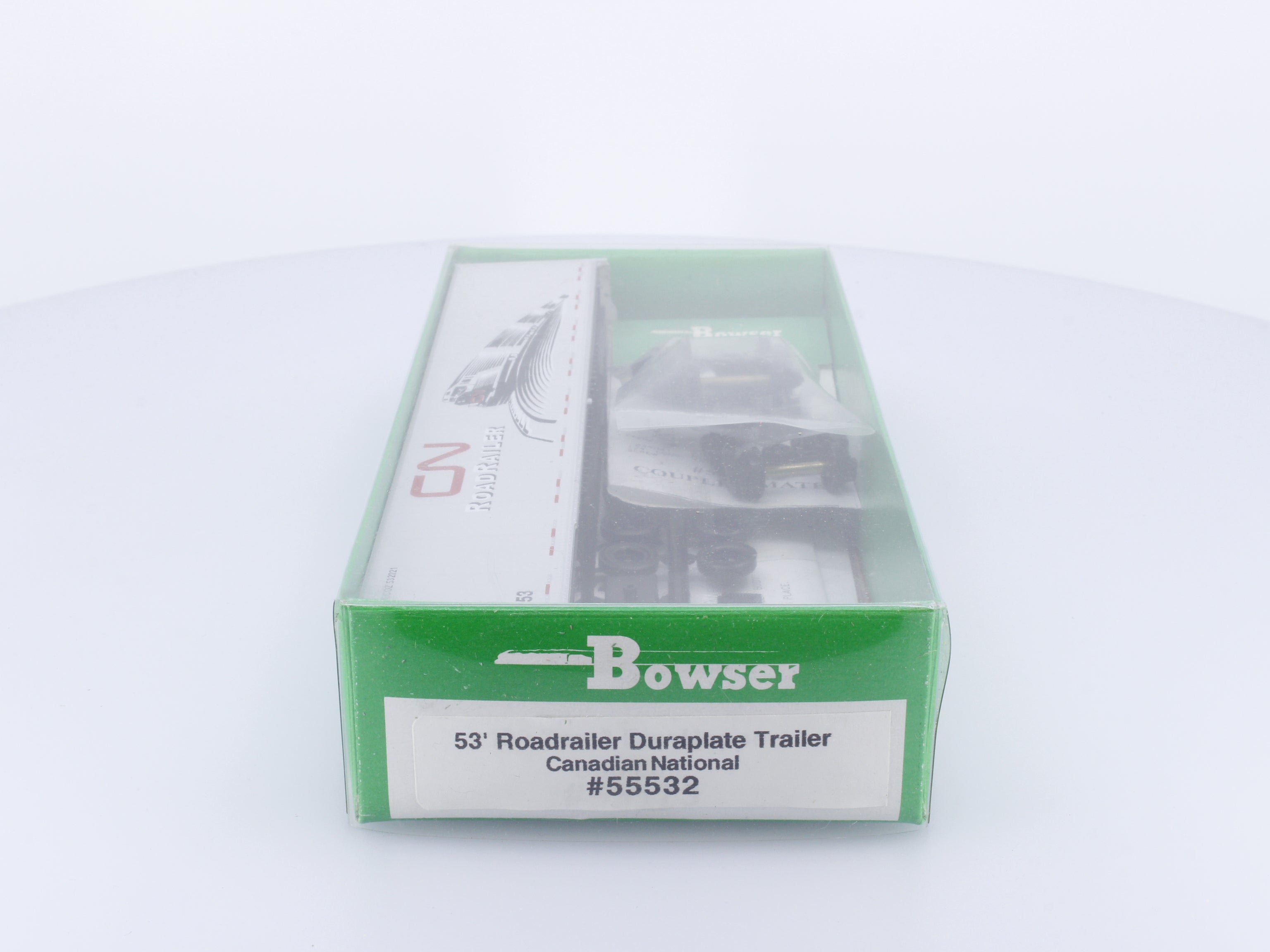 Bowser 55532 HO 53' RoadRailer Duraplate Trailer Canadian National (CN) 532021