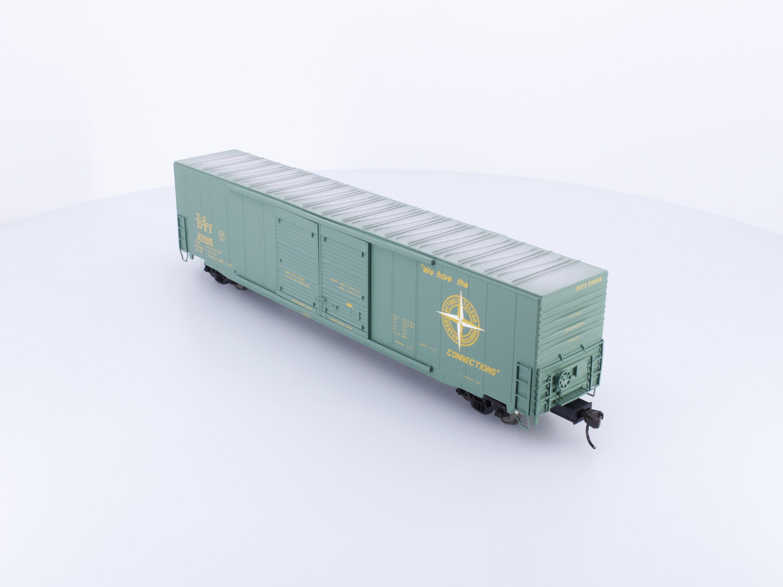 Atlas 1678-2 HO 60' Double Door Auto Parts Car Detroit Toledo and Ironton (DTI) 25805