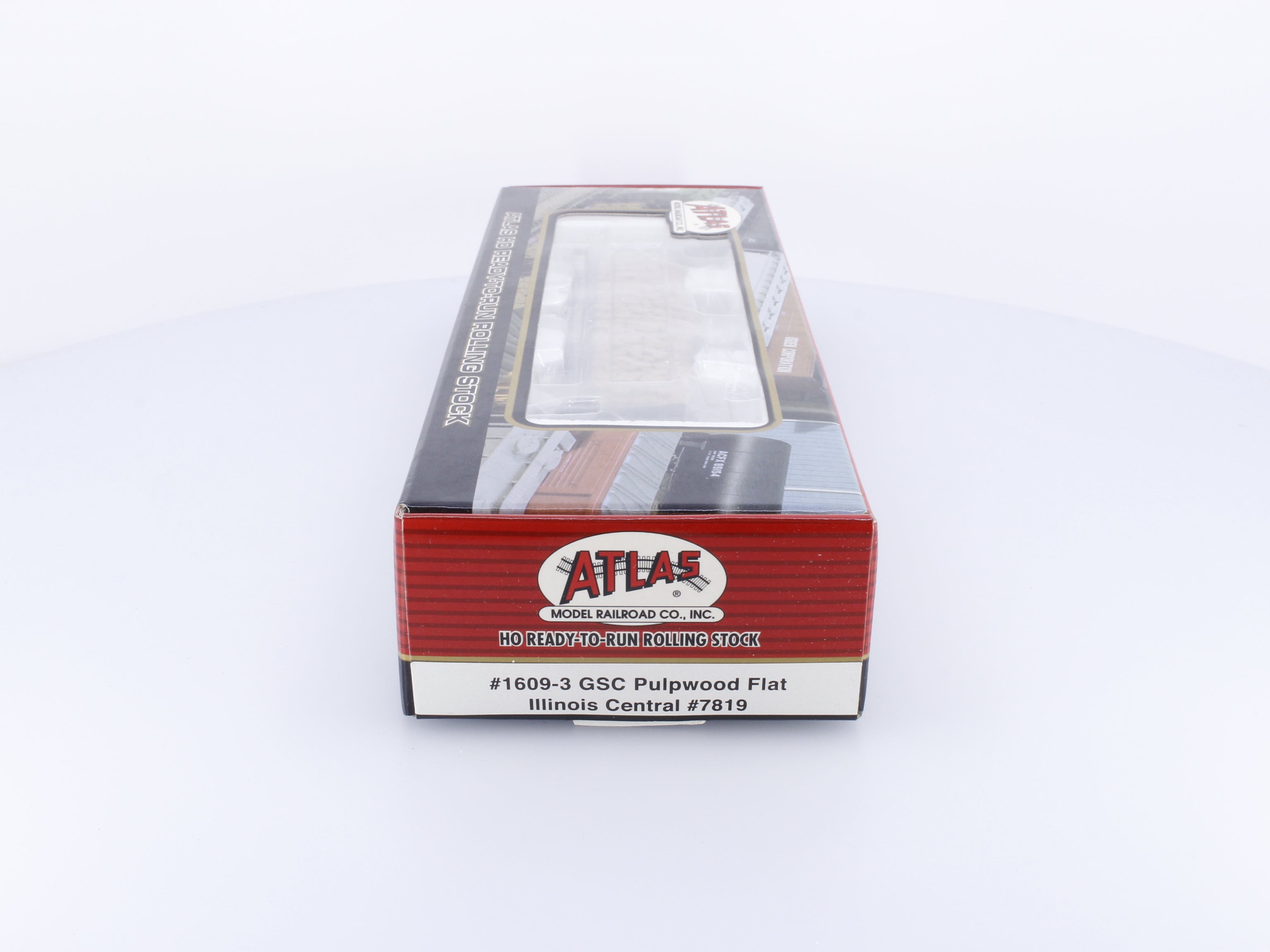 Atlas 1609-3 GSC Pulpwood Flat Car Illinois Central (IC) 7819