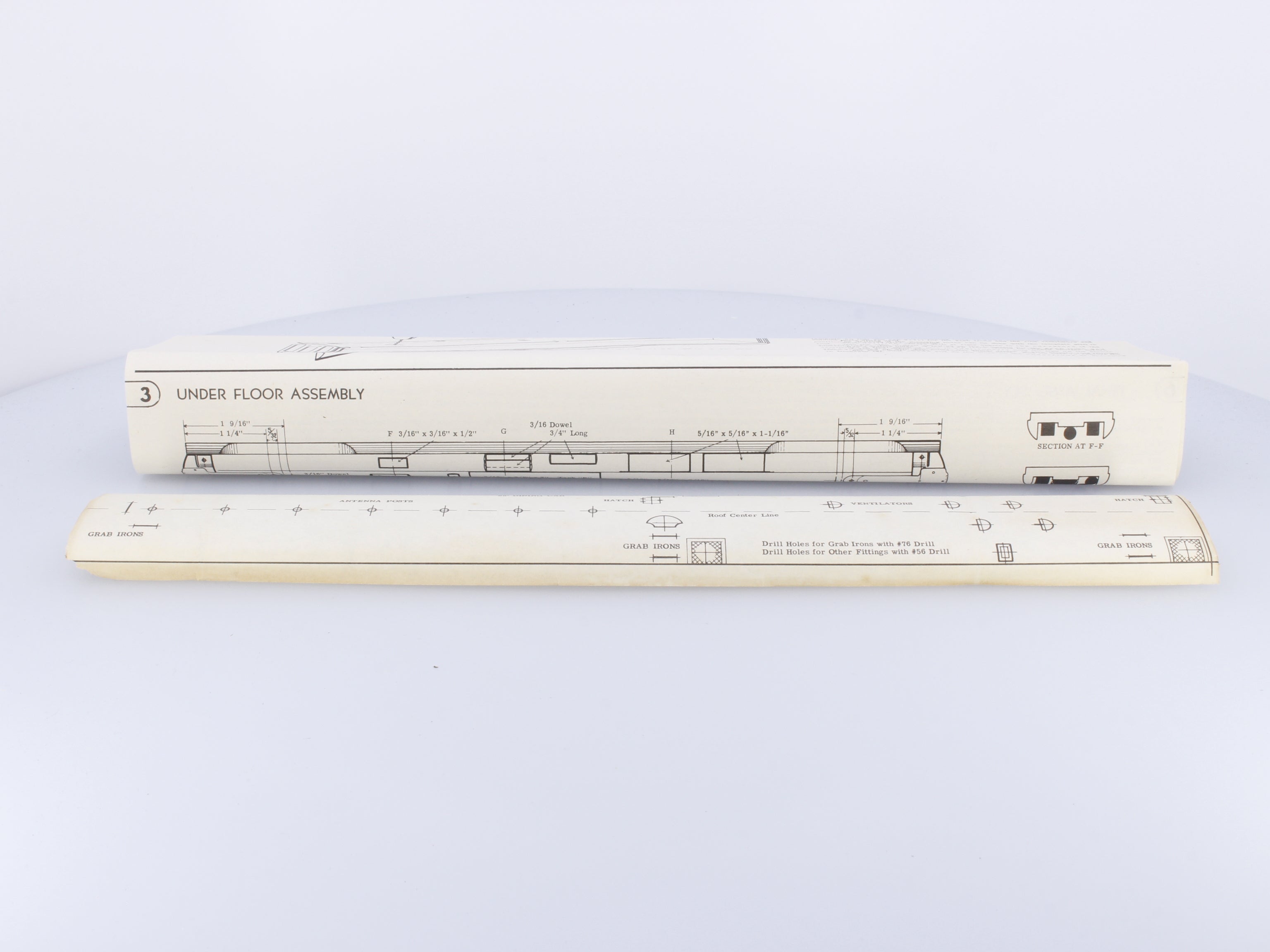 American Beauty Lines 85DC HO 85' Dining Car Illinois Central (IC)