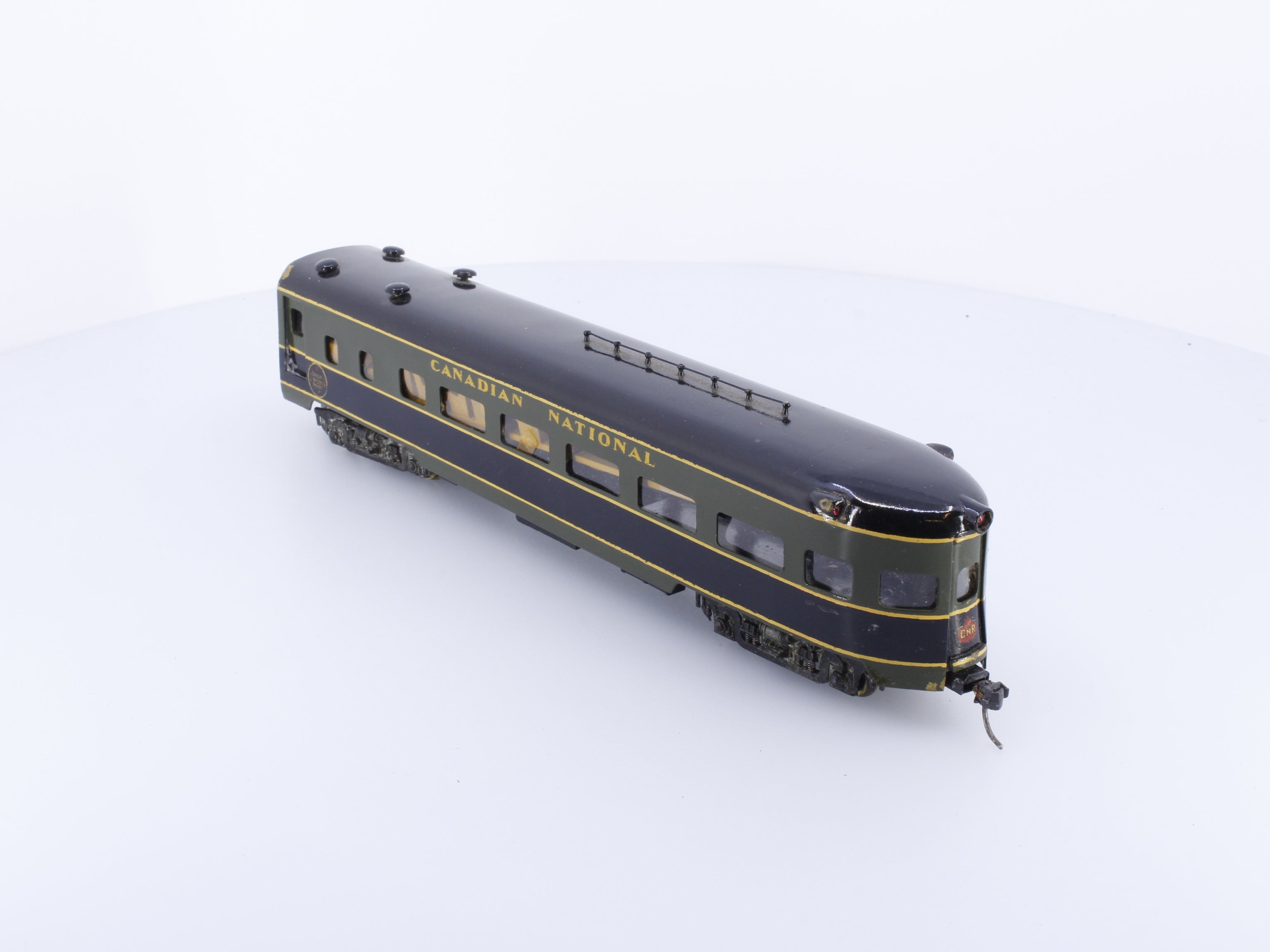 Tenshodo 627 HO Streamlined Passenger Car Observation Flush Side Canadian National (CN)