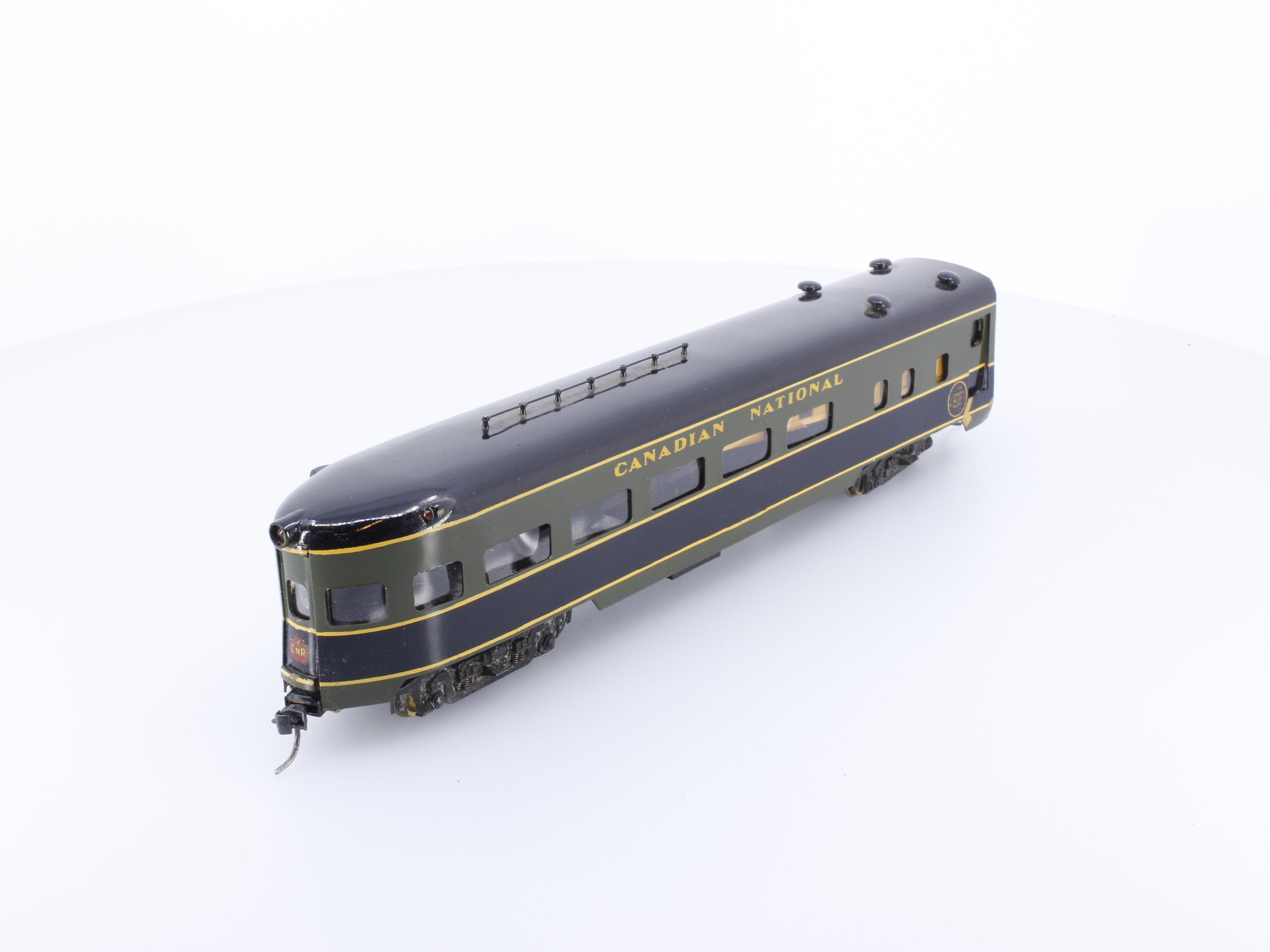Tenshodo 627 HO Streamlined Passenger Car Observation Flush Side Canadian National (CN)