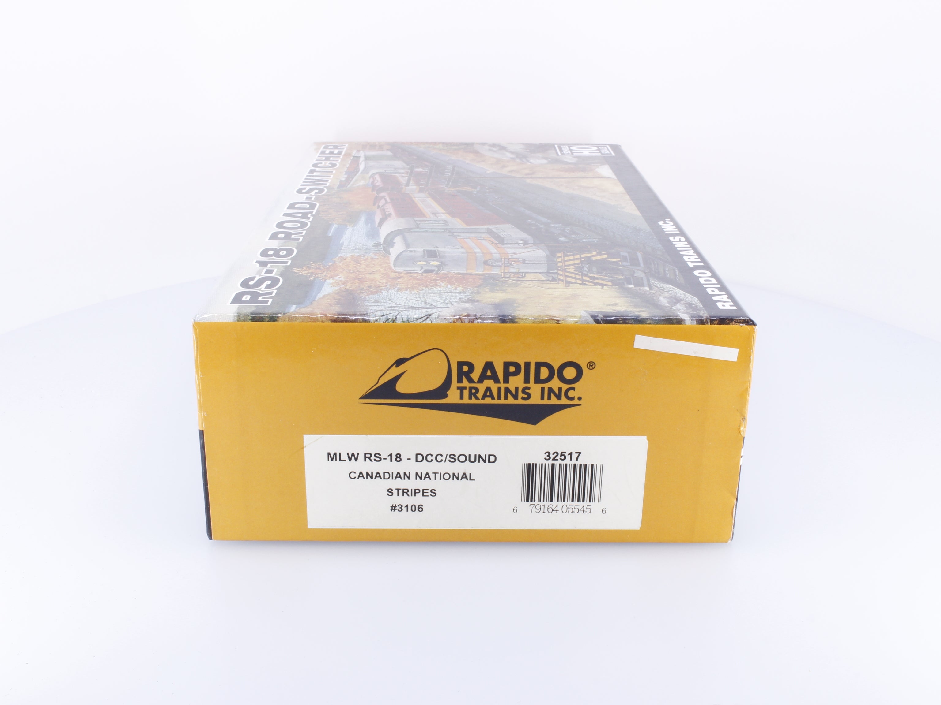 Rapido 32517 HO MLW RS-18 Diesel Locomotive Canadian National (CN) 3106 DCC & Sound