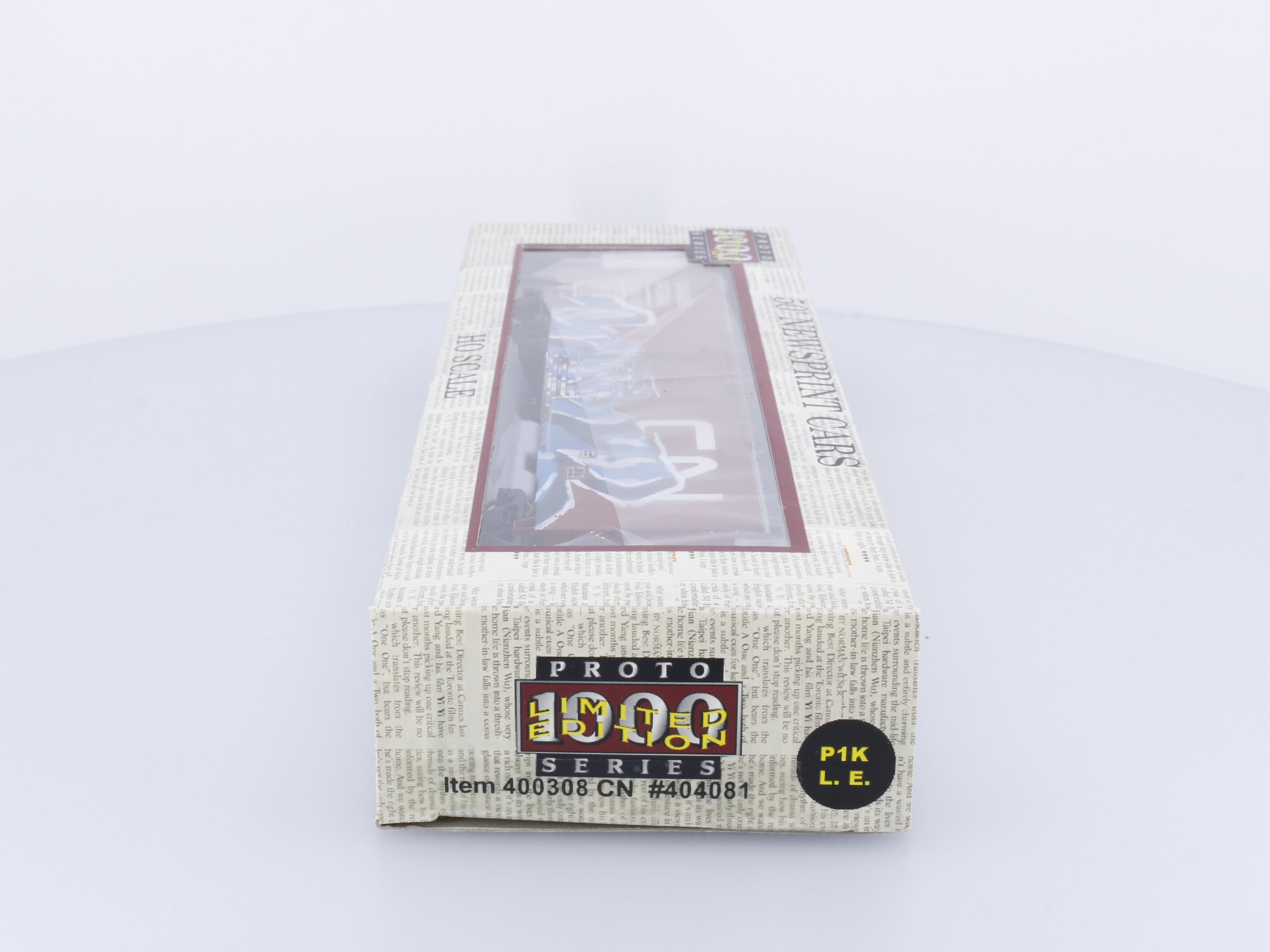 Proto 1000 400308 HO 50' Newsprint Cars Canadian National (CN) 404081