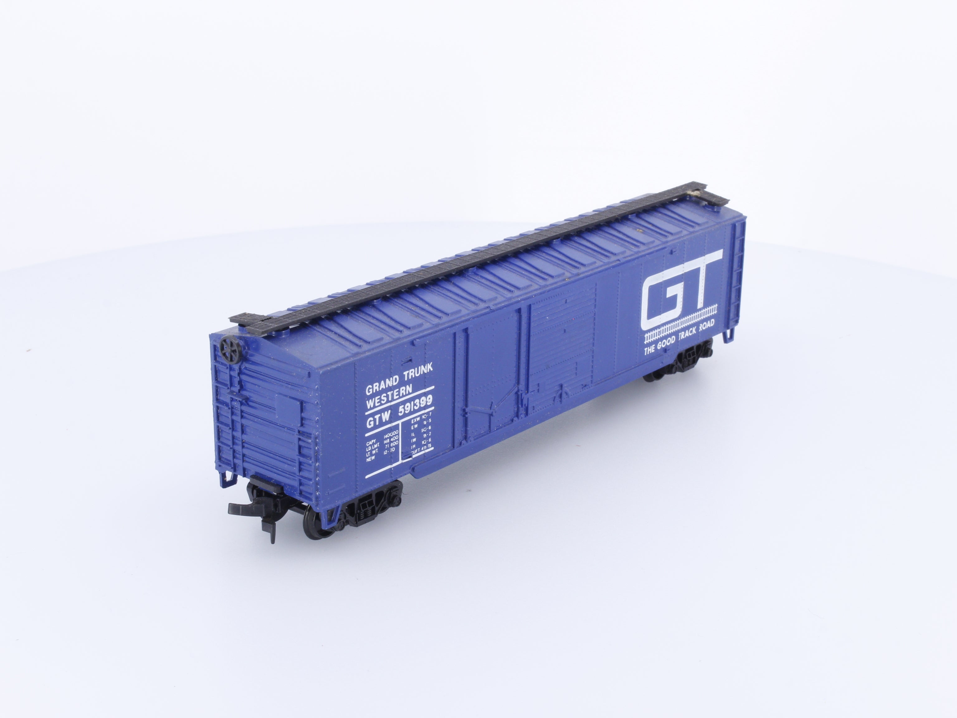 IHC 01850 HO 50' Box Car Grand Trunk Western (GTW) 591399