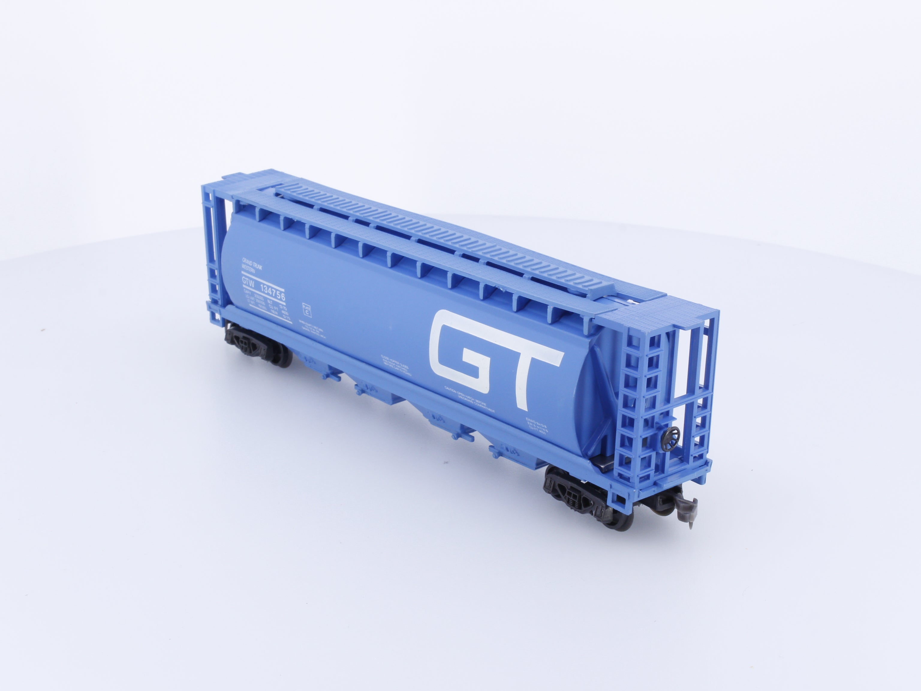 Model Power 9507 HO 51' Cylindrical Hopper Car Grand Trunk Western (GTW) 134756