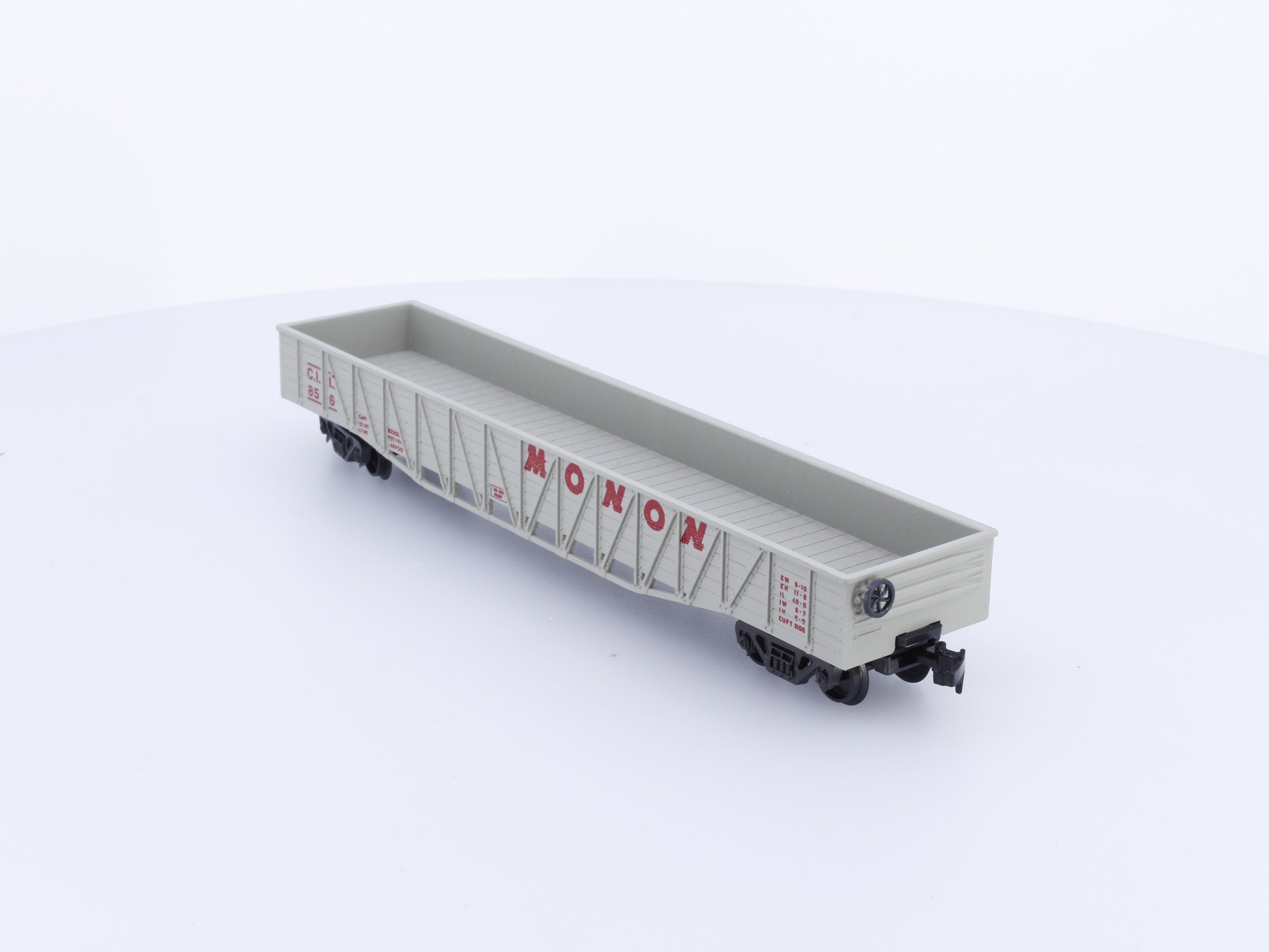 Model Power 9091 HO Low Side Hopper Car Monon 856