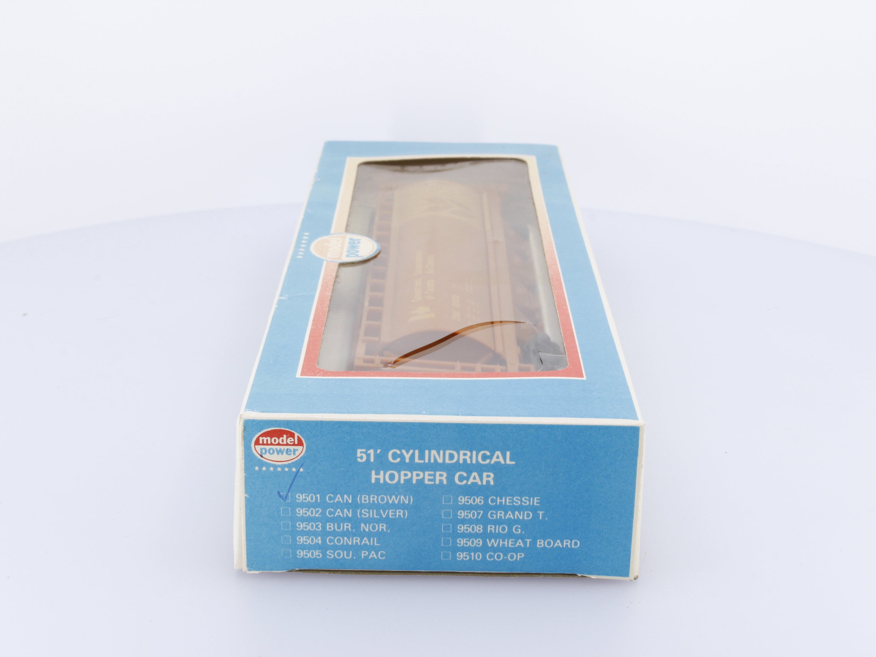 Model Power 9501 HO 51' Cylindrical Hopper Car Government of Canada (CNWX) 601073