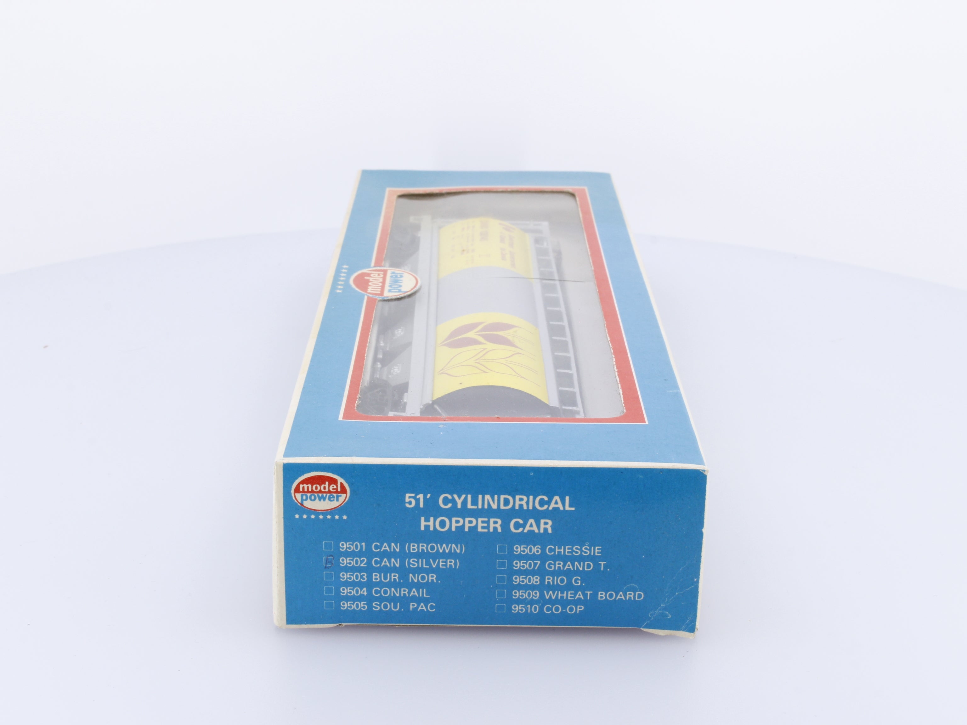 Model Power 9502 HO 51' Cylindrical Hopper Car Government of Canada (CNWX) 108145