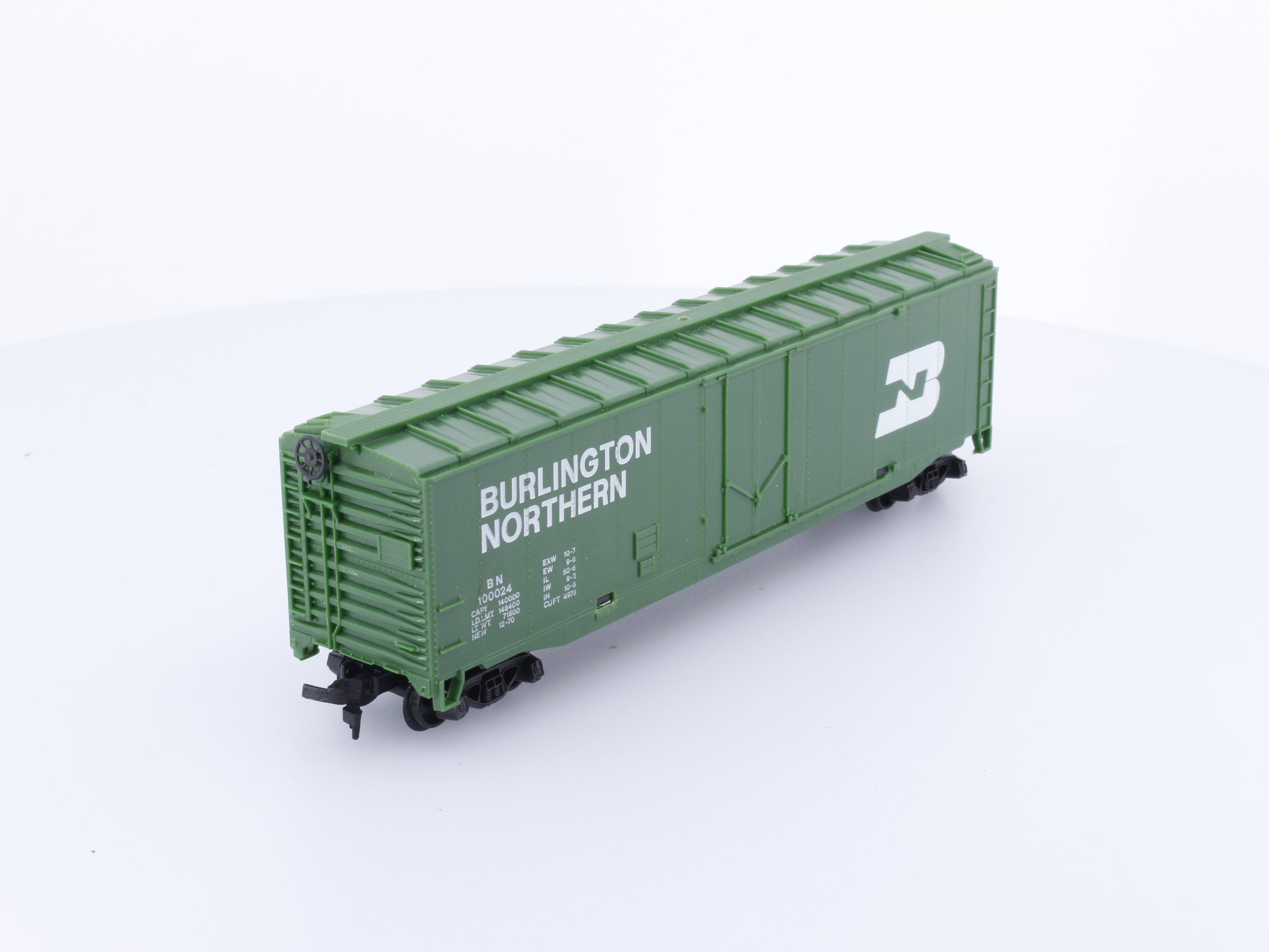 Model Power 8041 HO 50' Box Car Burlington Northern (BN) 100024