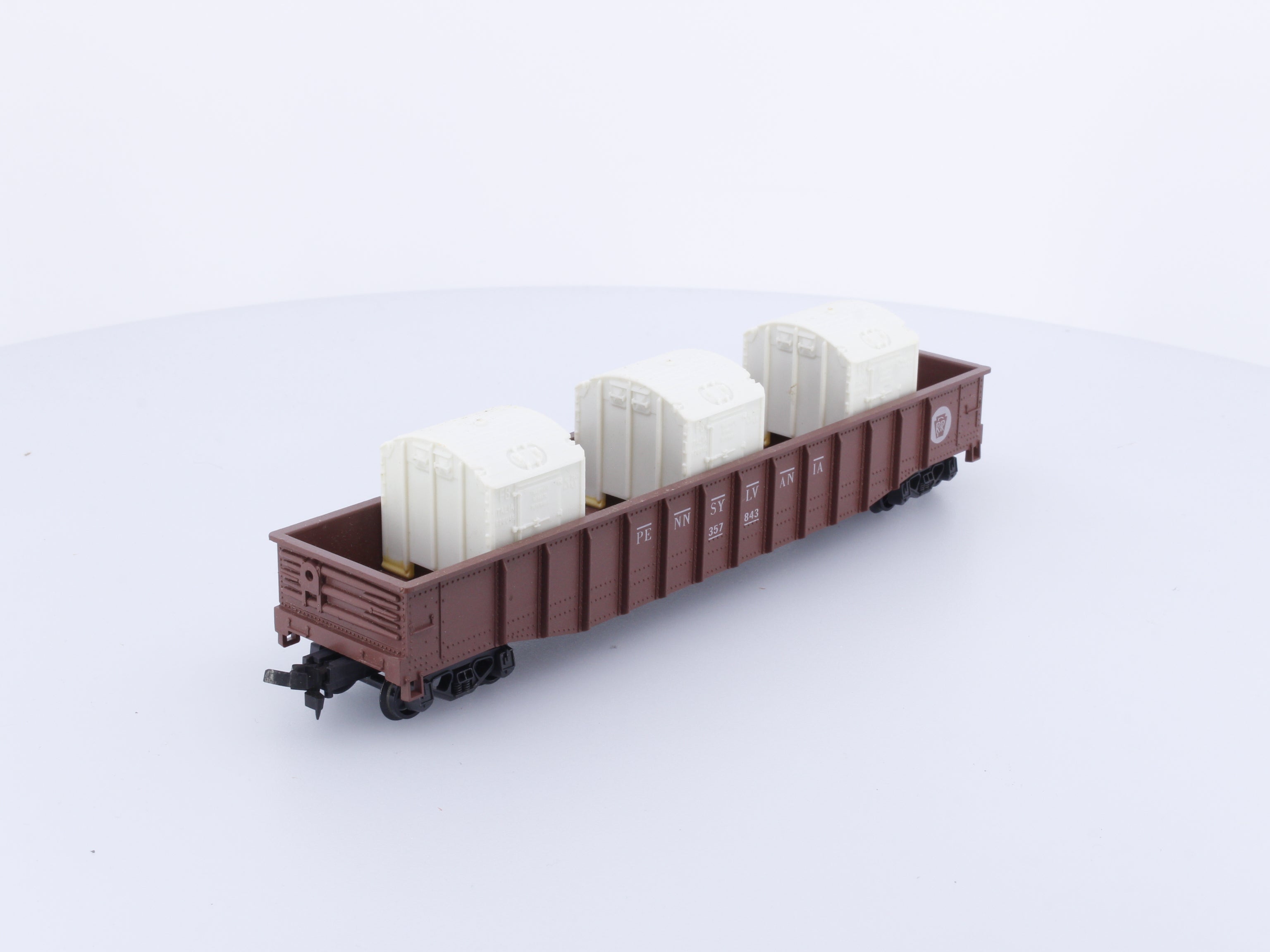 Model Power 6741 HO Low Side Hopper Car Pennsylvania (PRR) 357843