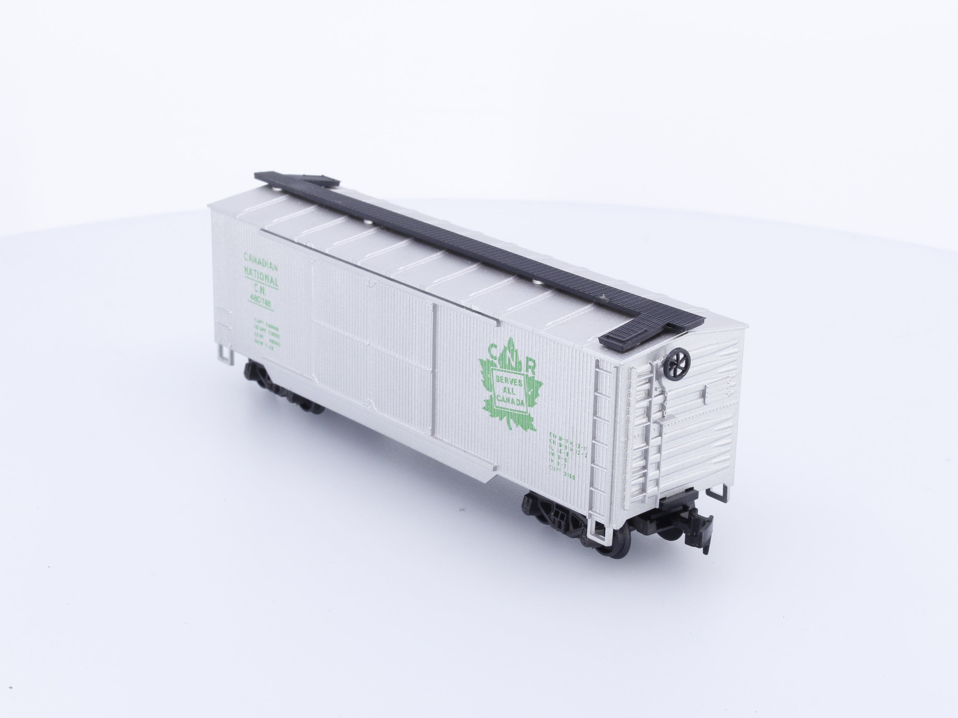 Model Power 9004 HO 40' Box Car Canadian National (CN) 480746 (#1)