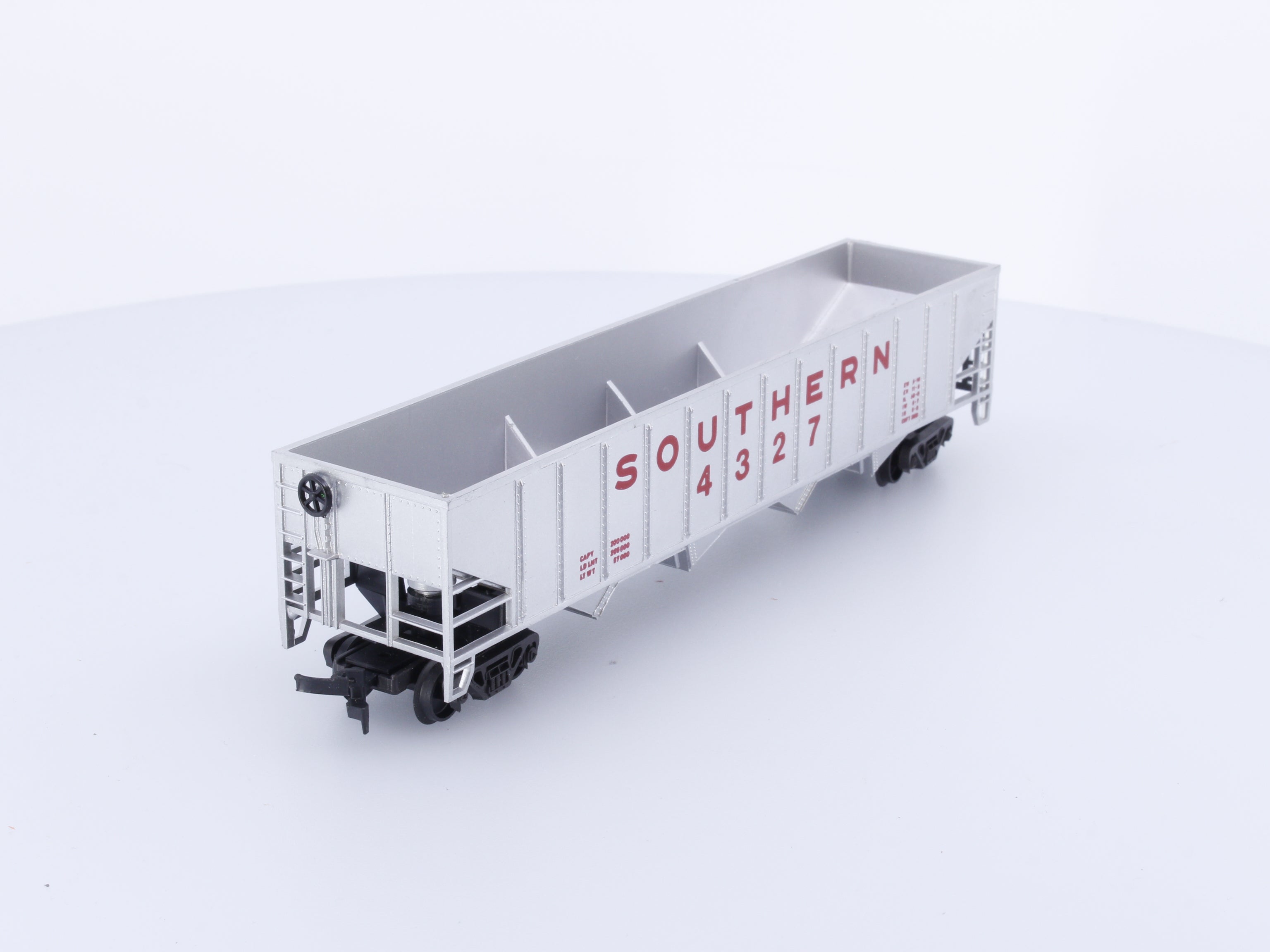 Model Power 9074 HO Low Hopper Car Southern Railway (SOU) 4327