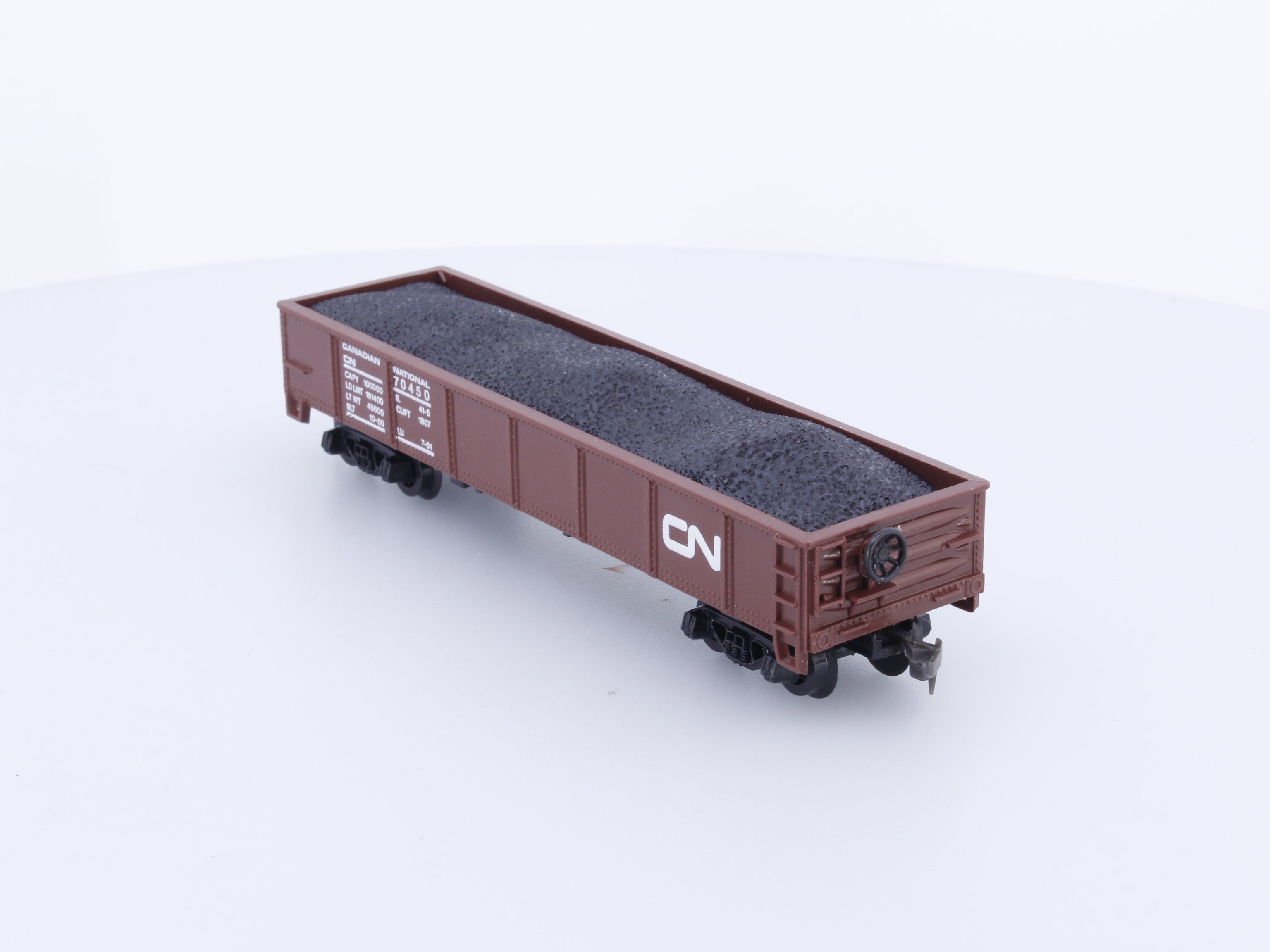Model Power 9069 HO 40' Steel Gondola Canadian National (CN) 70450