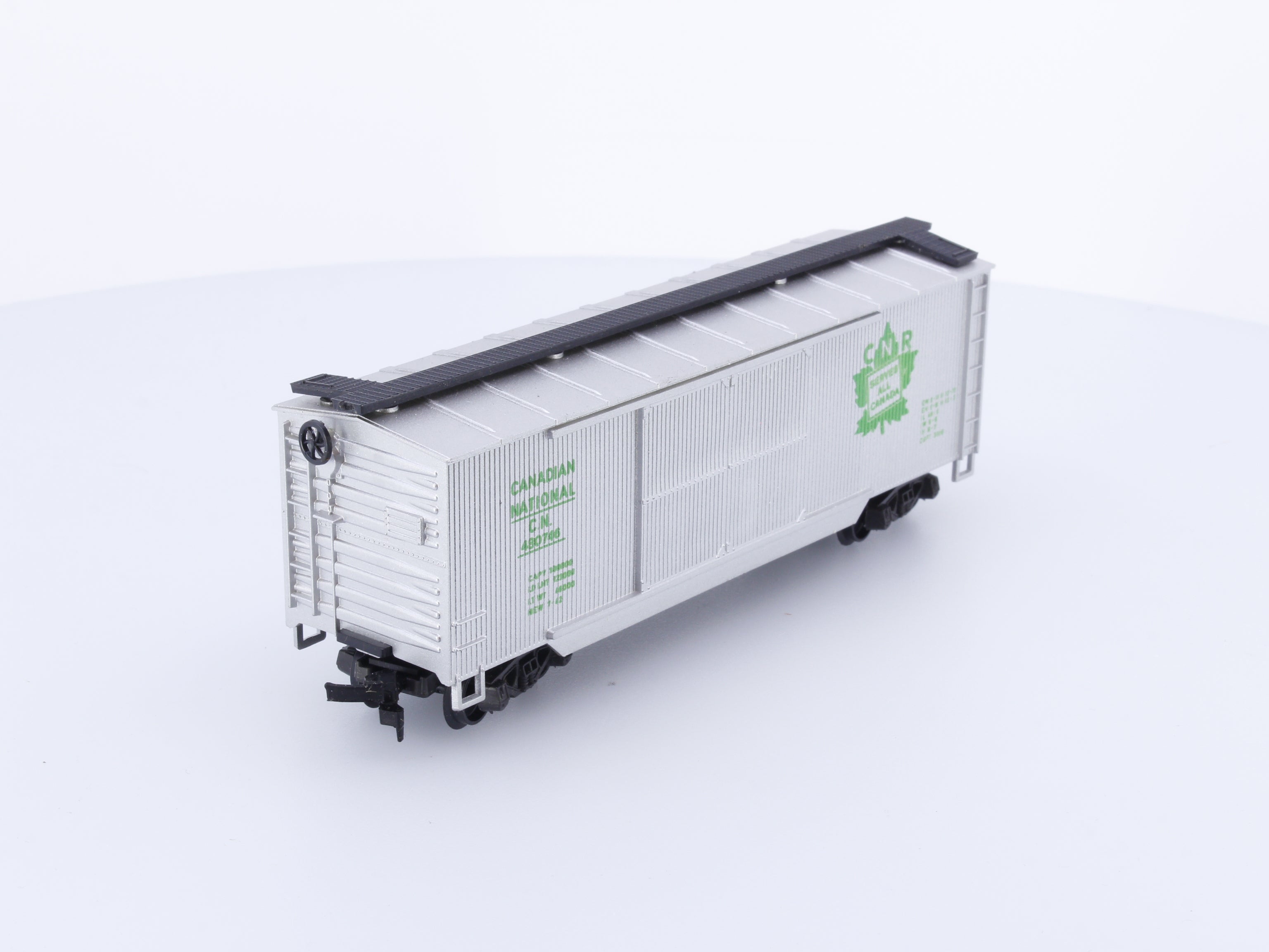 Model Power 9004 HO 40' Box Car Canadian National (CN) 480746 (#2)