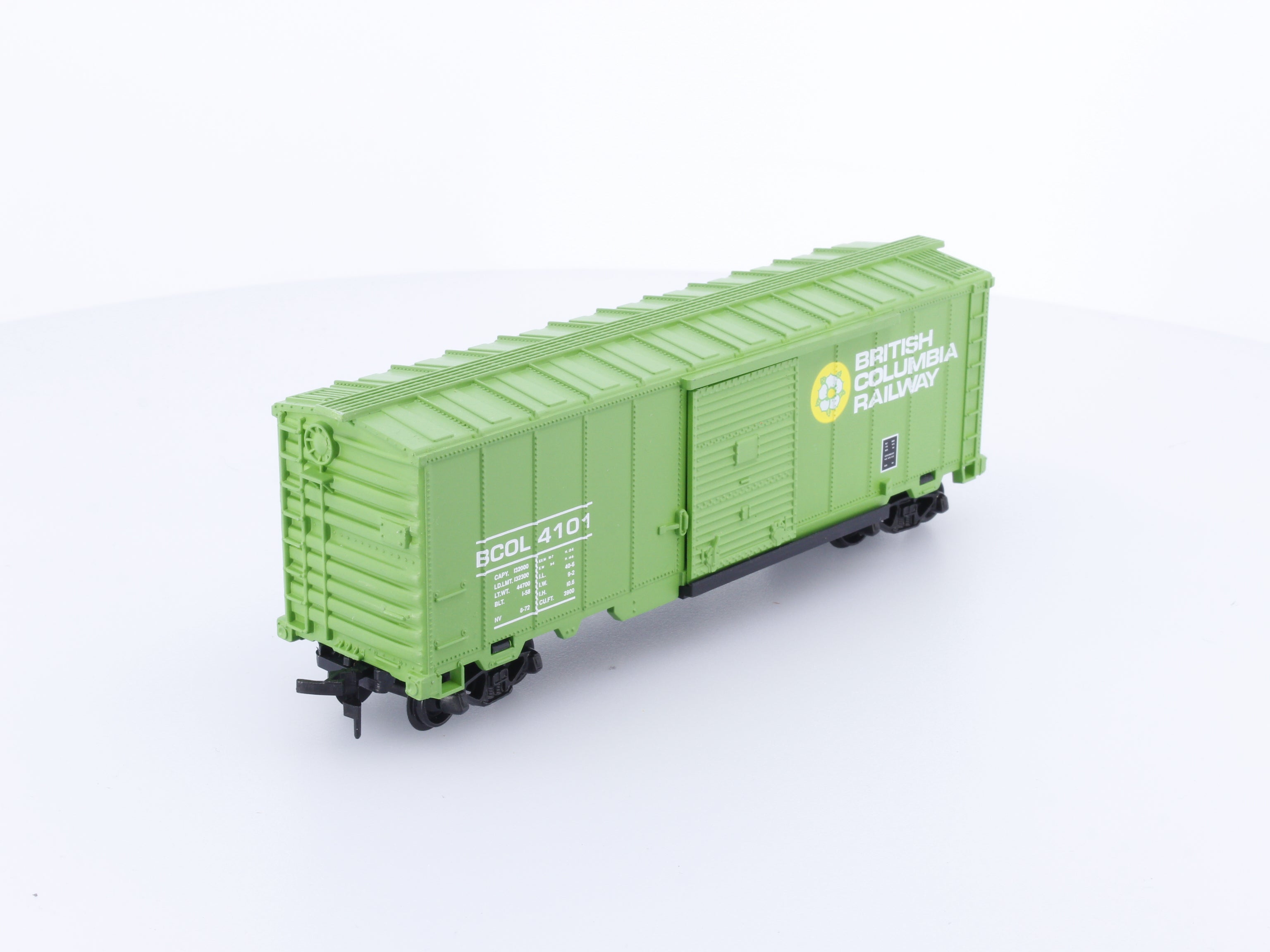 Model Power 7951 HO 40' Box Car BC Rail (BCOL) 4101