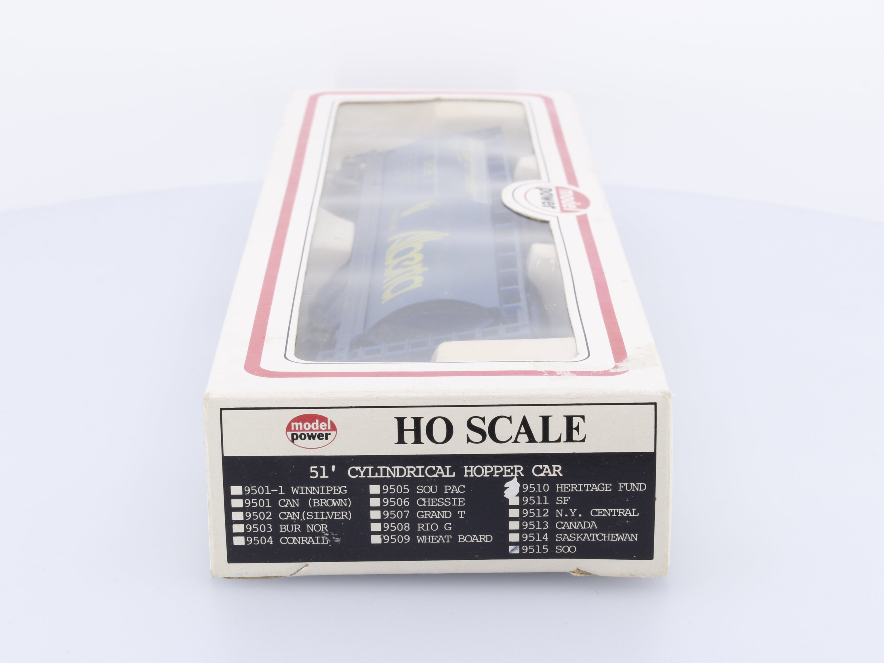 Model Power 9510 HO 51' Cylindrical Hopper Car Alberta (ALNX) 396098