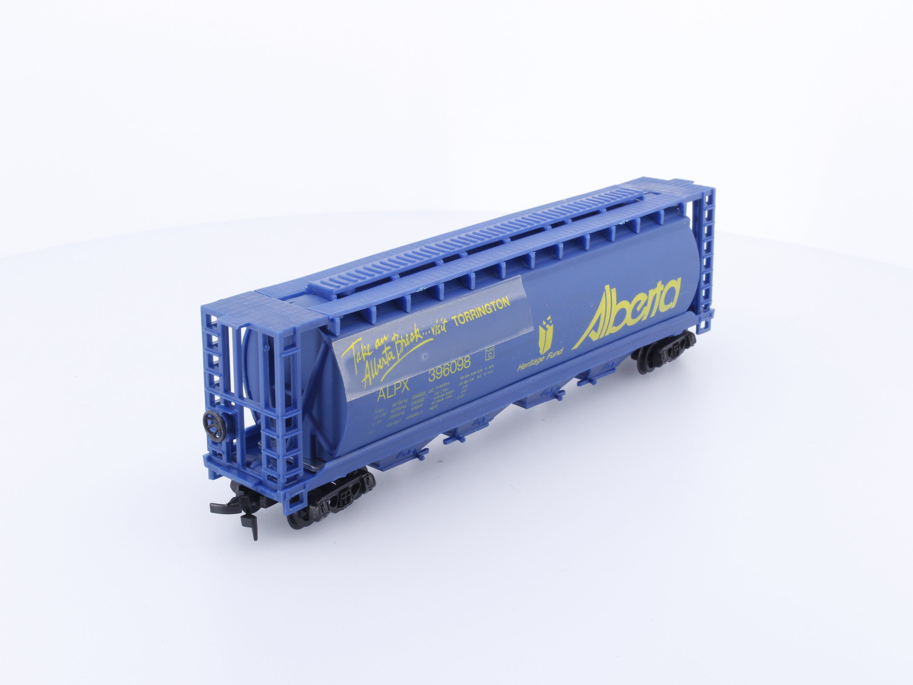 Model Power 9510 HO 51' Cylindrical Hopper Car Alberta (ALNX) 396098