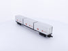 Model Power CONCAR HO Flat Deck with 3 Containers Milwaukee Road (MILW) 450
