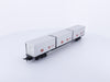 Model Power CONCAR HO Flat Deck with 3 Containers Milwaukee Road (MILW) 450