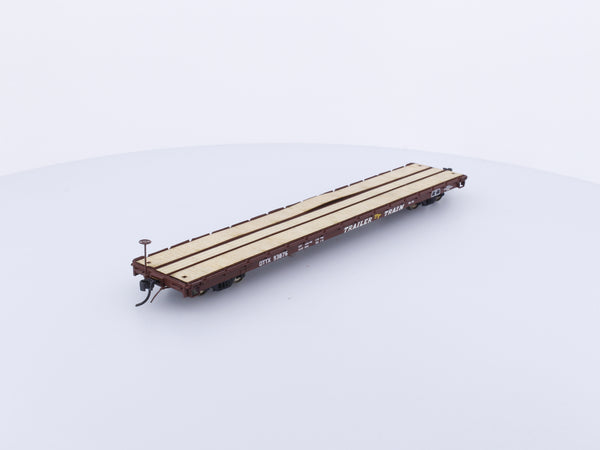InterMountain 46405-36 HO 60' Wood Deck Flat Car Trailer Train TTX Corp. (TTX) 93876