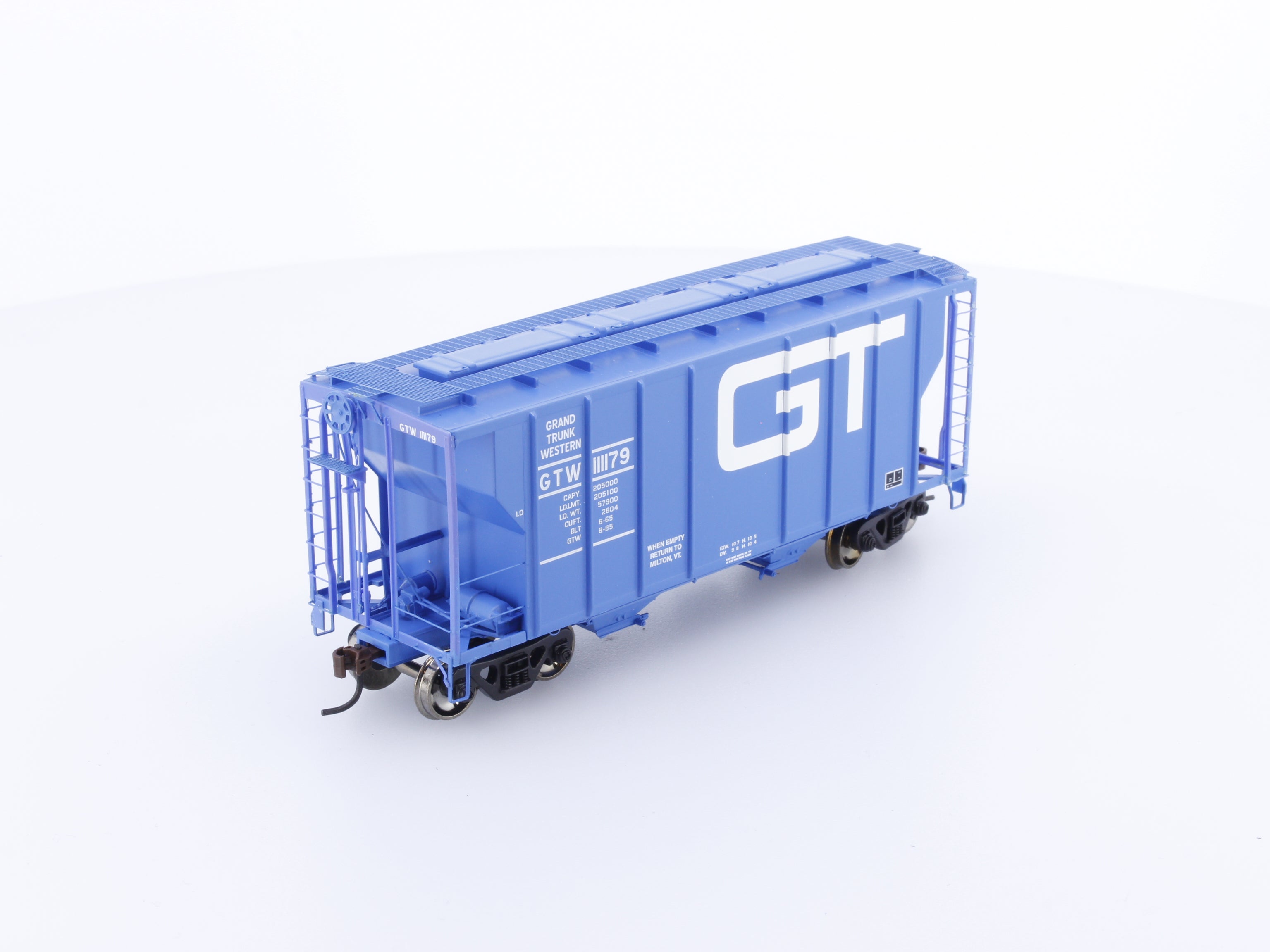 Athearn 97314 HO PS 2600 Covered Hopper Grand Trunk Western (GTW) 111179
