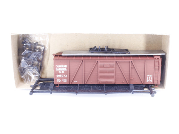 Accurail 7106 HO 40' 6 Panel Wood Box Car Canadian National (CN) 505973