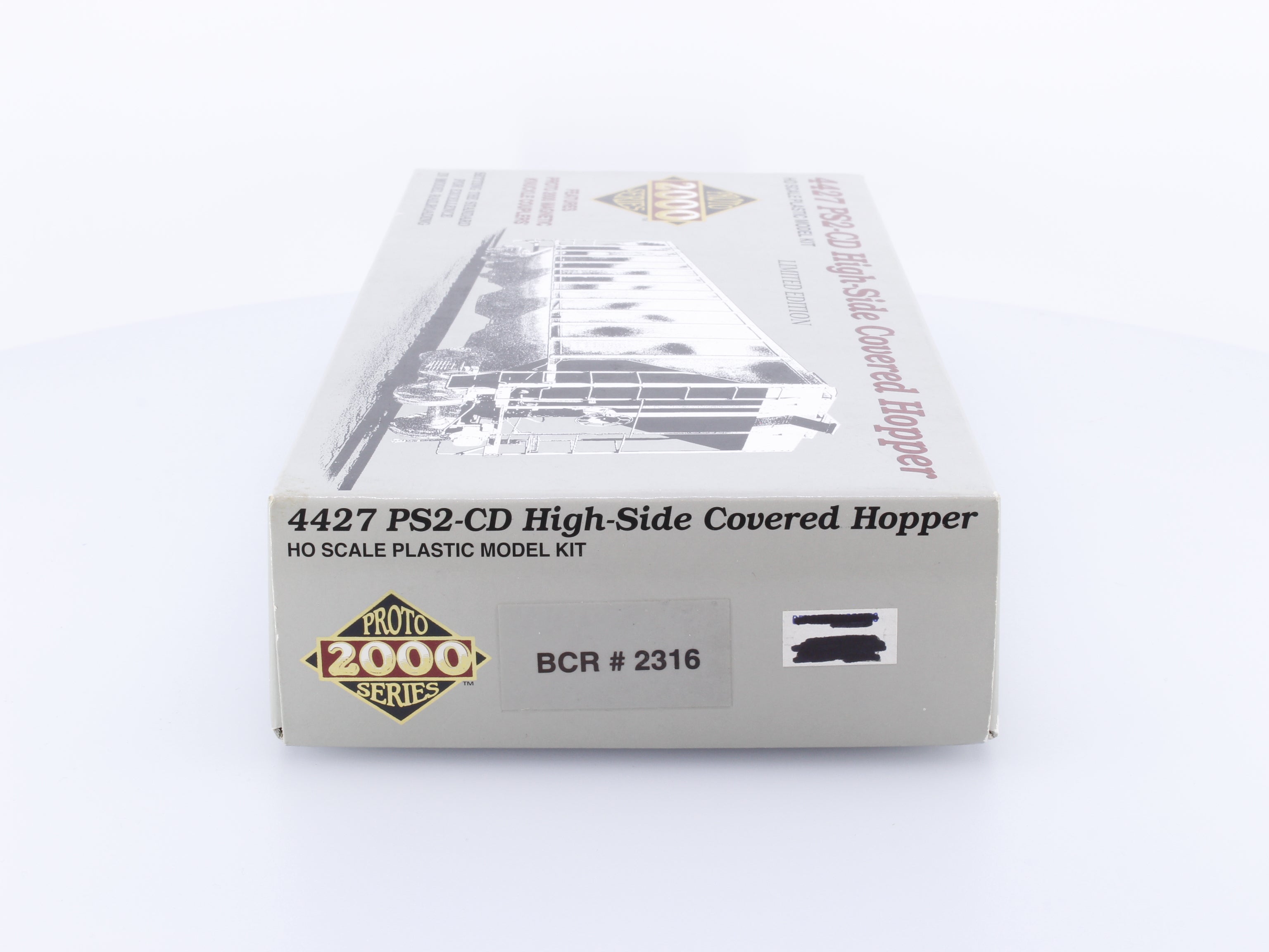 Proto 2000 4427 HO PS2-CD High Side Covered Hopper British Columbia Railway (BCOL) 2316