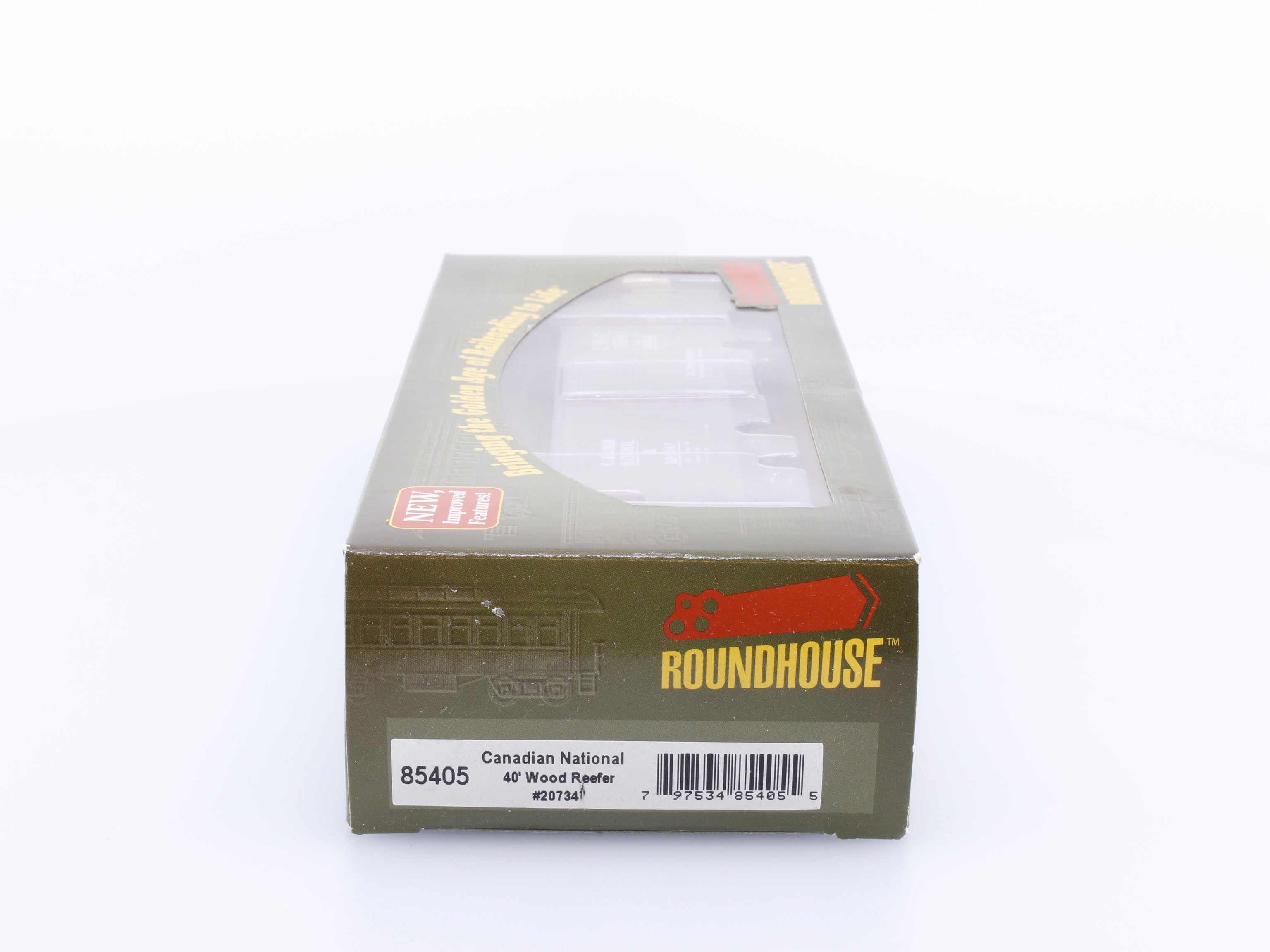 Roundhouse 85405 HO 40' Wood Reefer Canadian National (CN) 207347