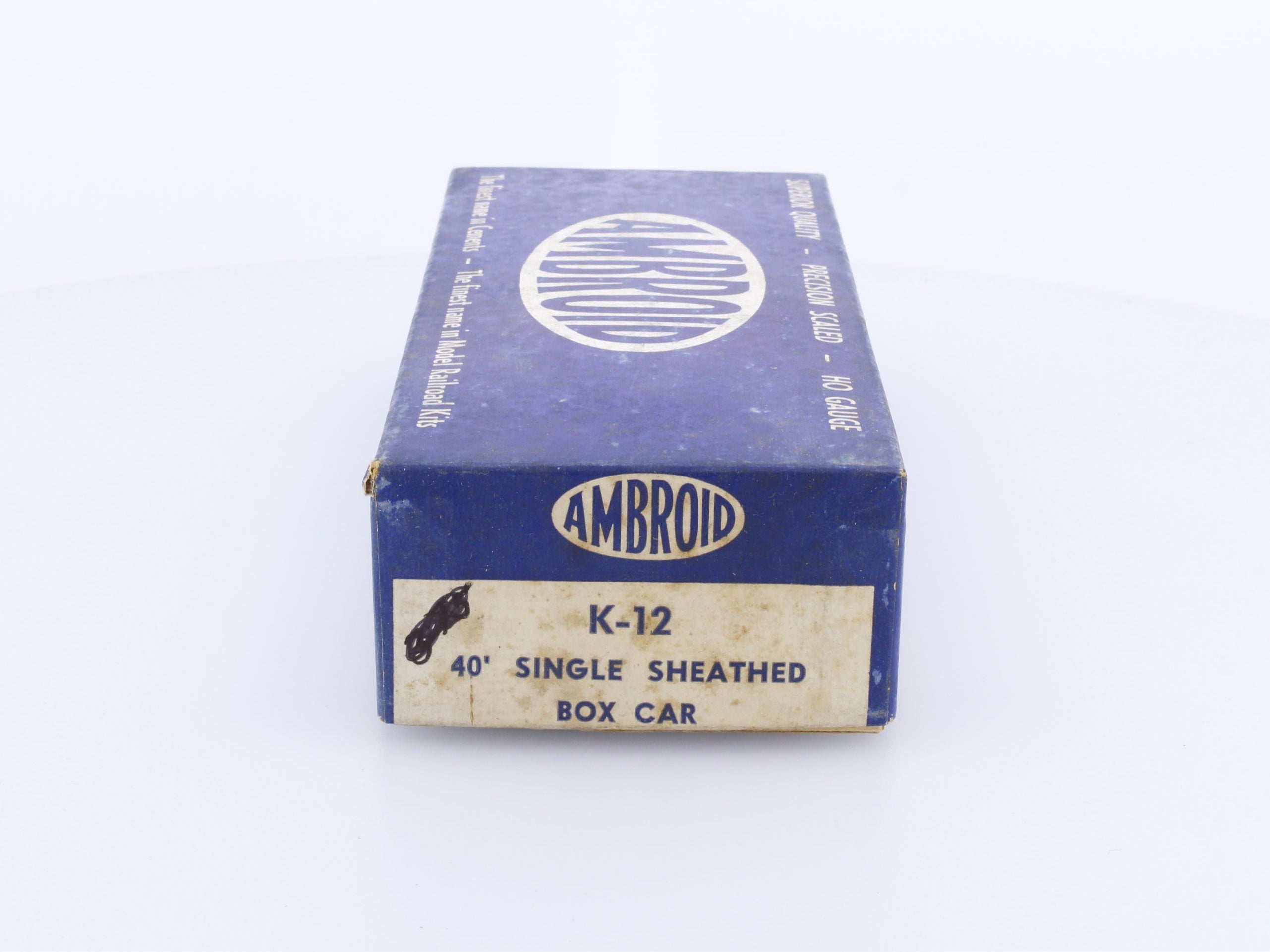 Ambroid K-12 HO 40' Single Sheathed Box Car Canadian National (CN)
