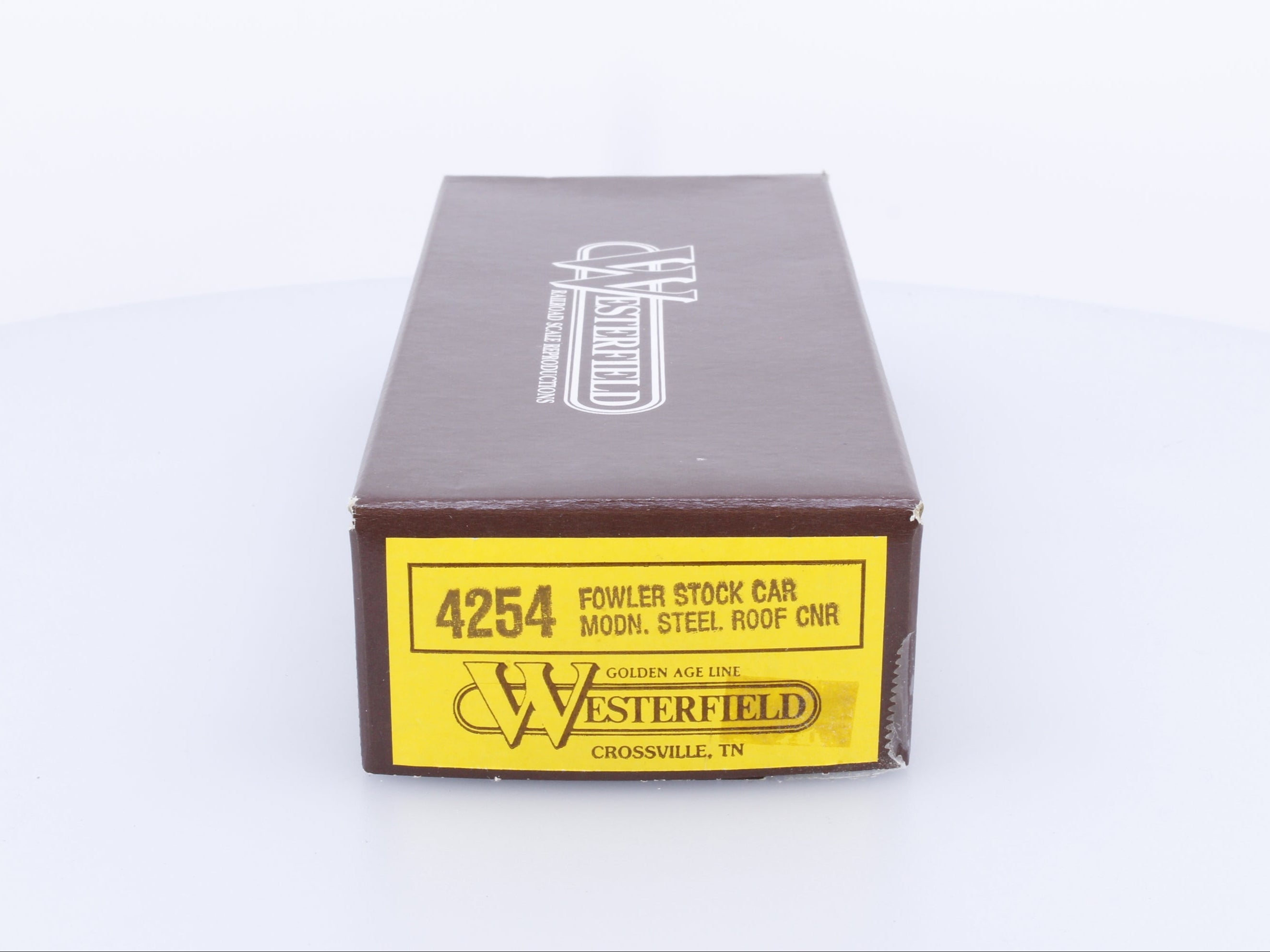 Westerfield 4254 HO Fowler Stock Car Modern Steel Roof Canadian National (CN)