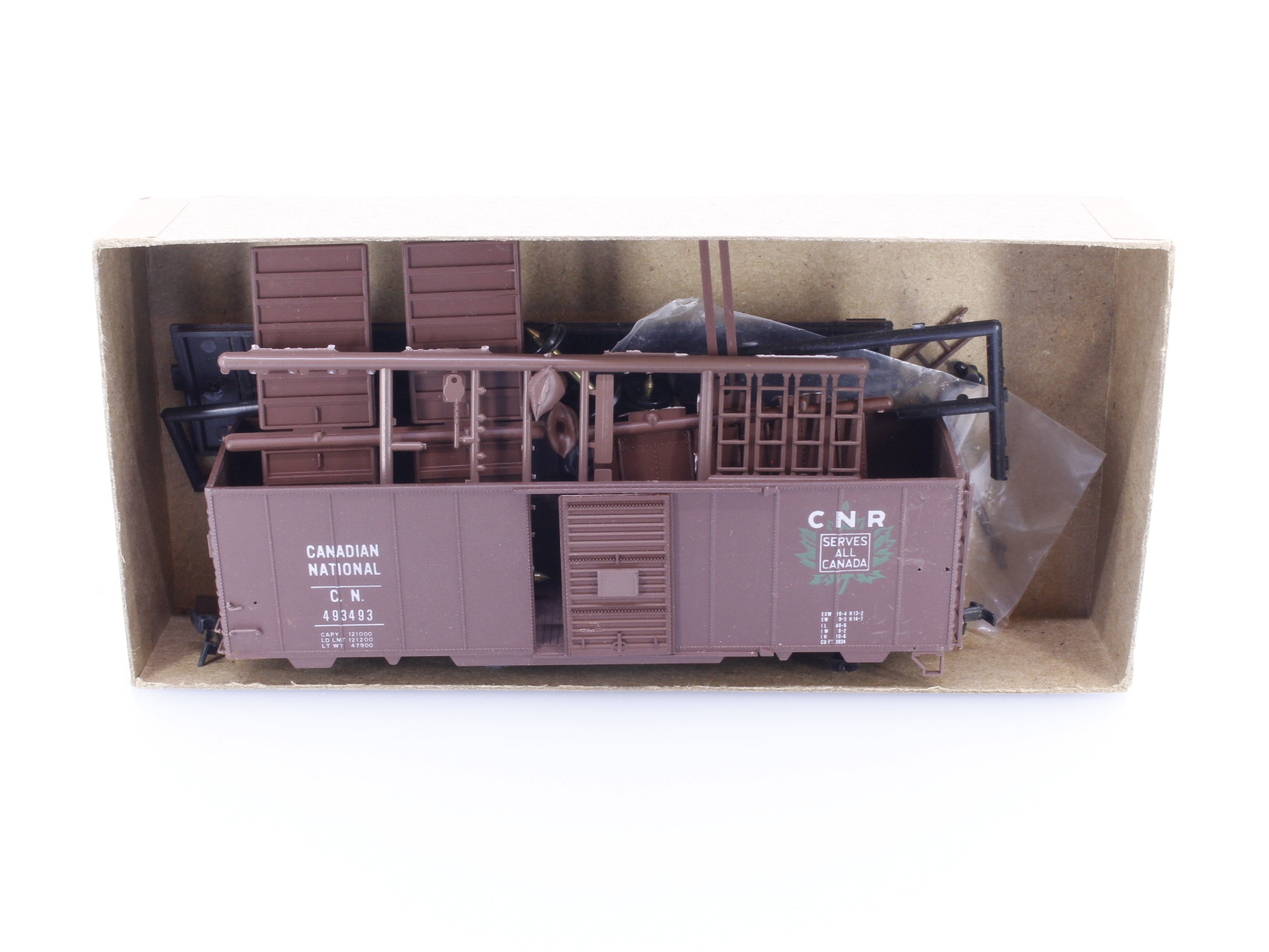 Front Range Products 4061-1 HO 40' Box Car Canadian National (CN) 493493