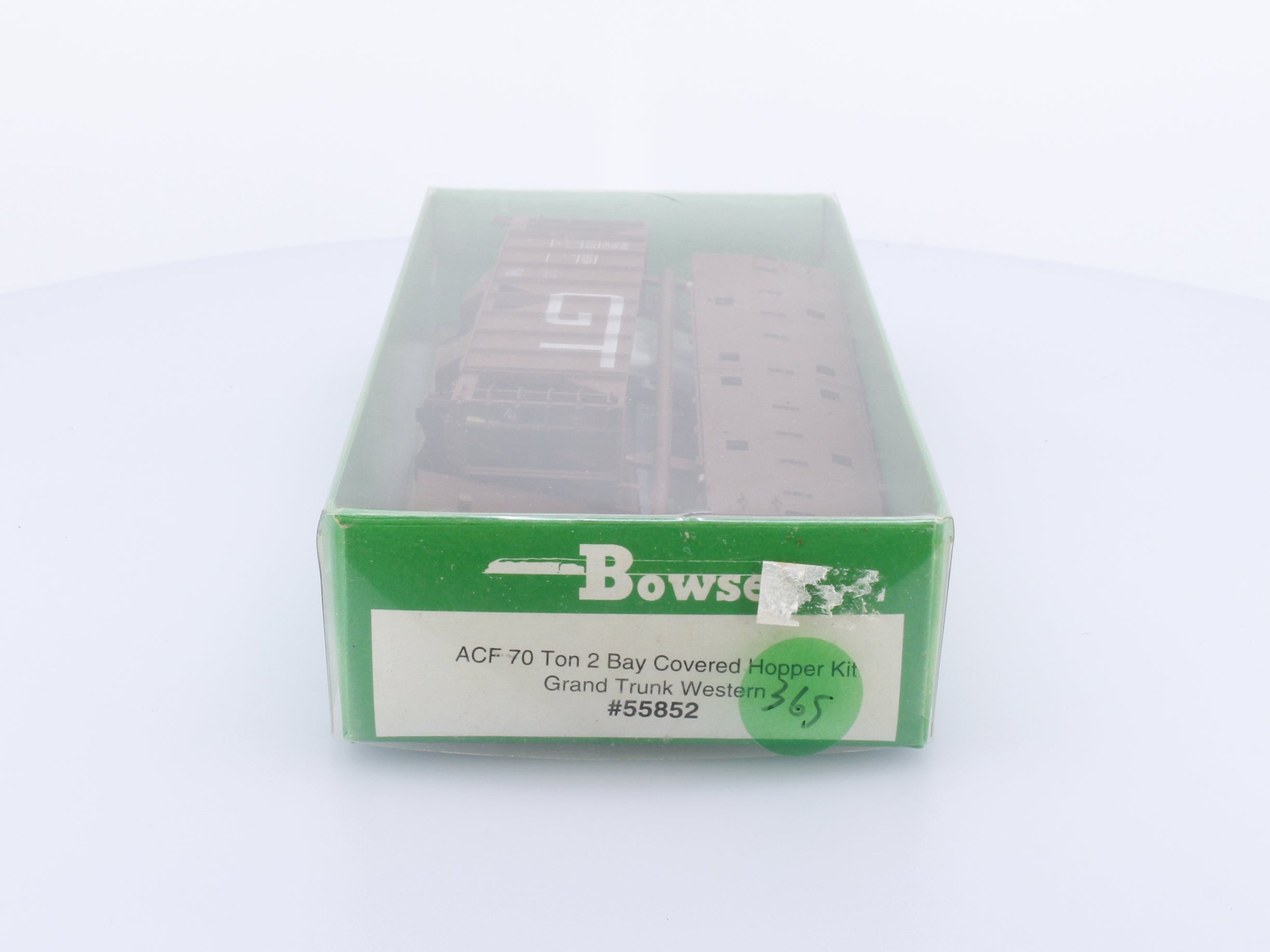 Bowser 55852 HO ACF 70 Ton 2 Bay Covered Hopper Kit Grand Trunk Western (GTW) 85361