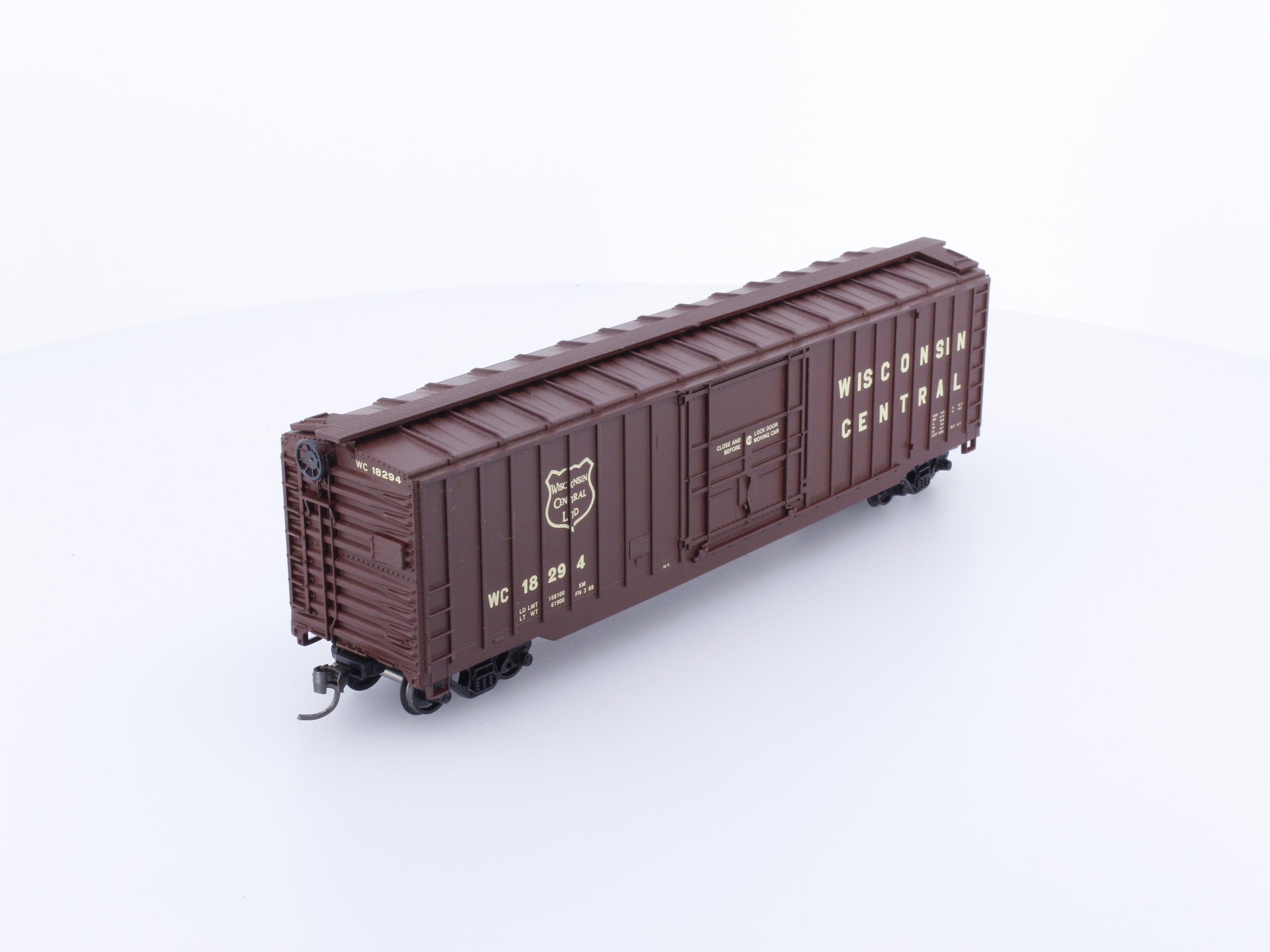 Athearn 932-9001 HO 50' Modern OB Box Car Wisconsin Central (WC) 18294