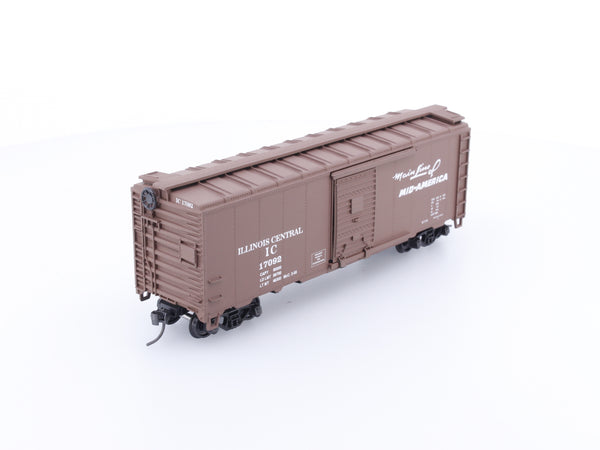 Athearn 17092 HO 40' Single Door Box Car Limited Edition IC Historical Society Illinois Central (IC) 17092