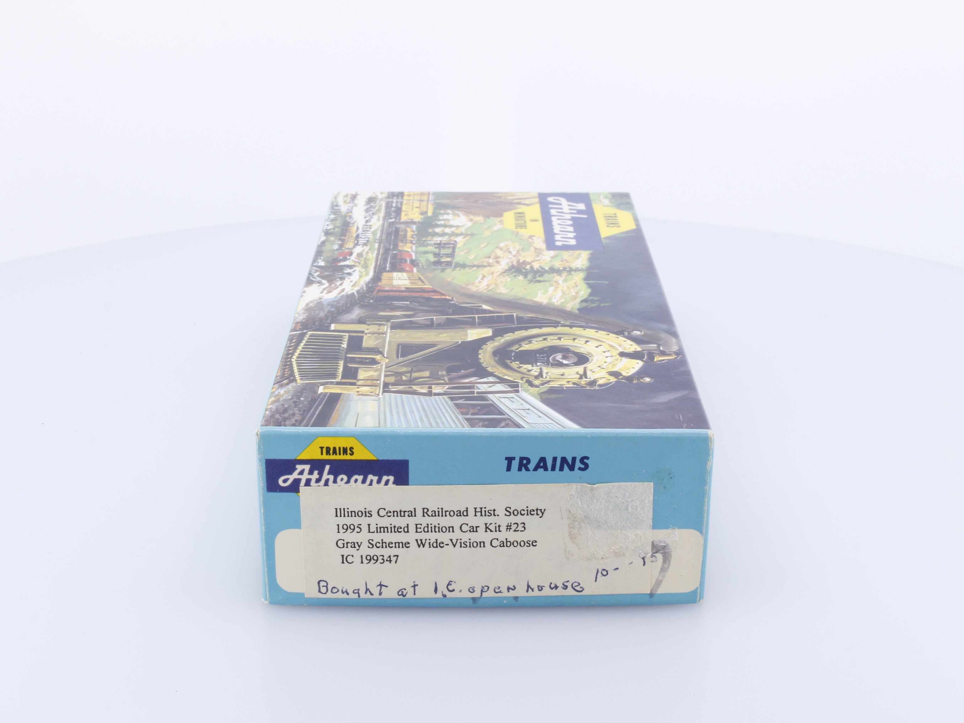 Athearn 199347 HO Gray Scheme Wide Vision Caboose Limited Edition IC Historical Society Illinois Central (IC) 199347