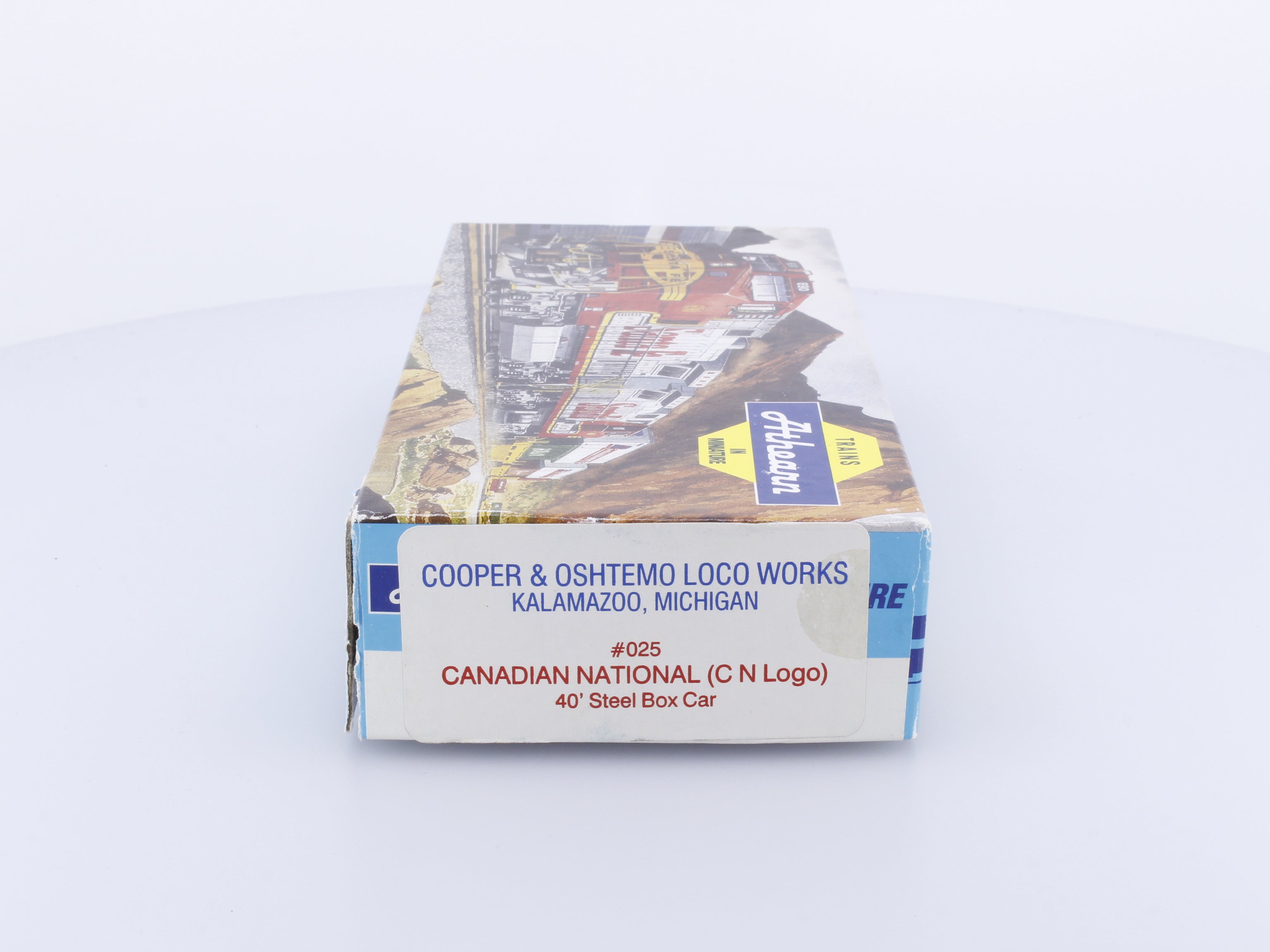 Cooper & Oshtemo Loco Works 025 HO 40' Steel Box Car Canadian National (CN) 522301